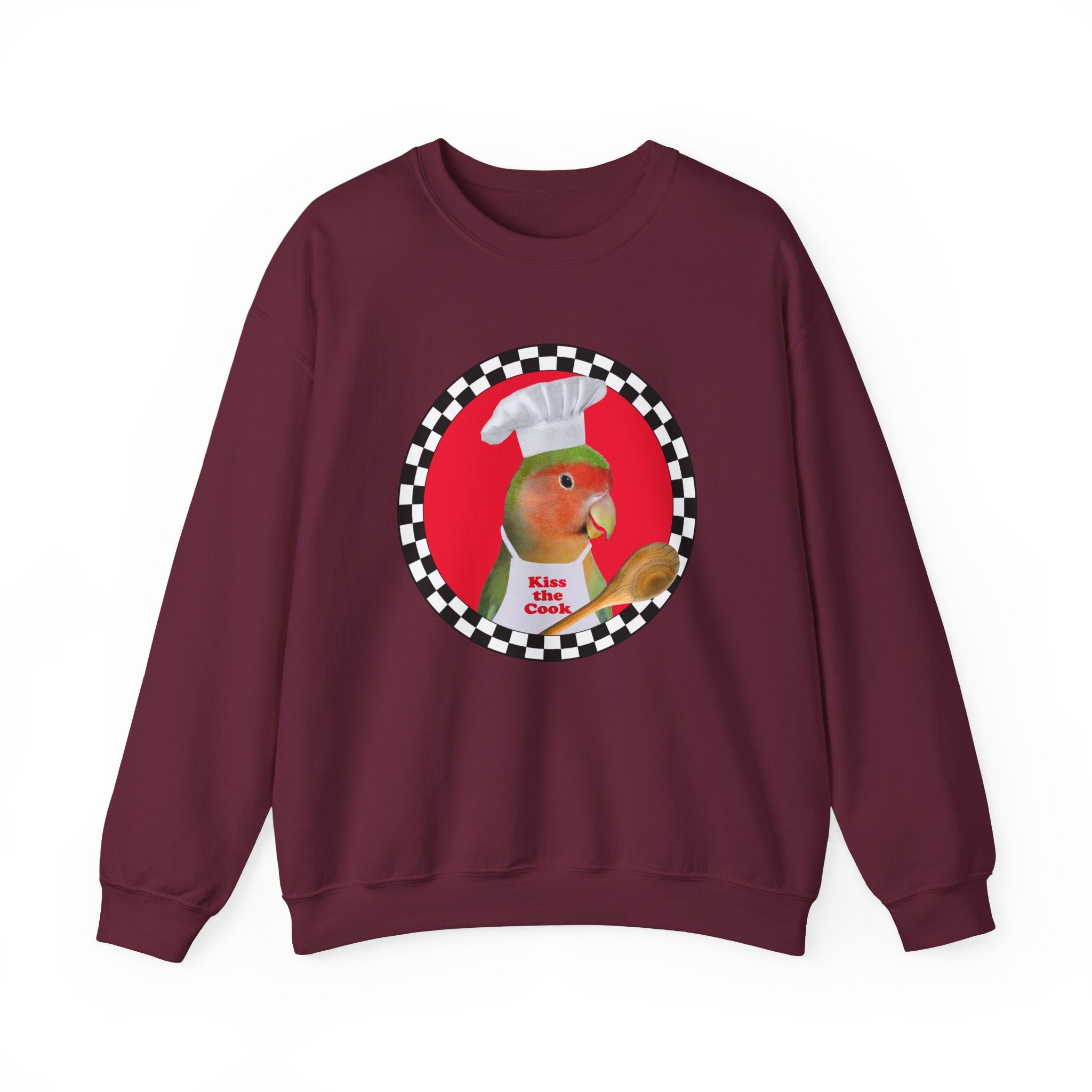 Kiss The Cook Spoon Lovebird Sweatshirt