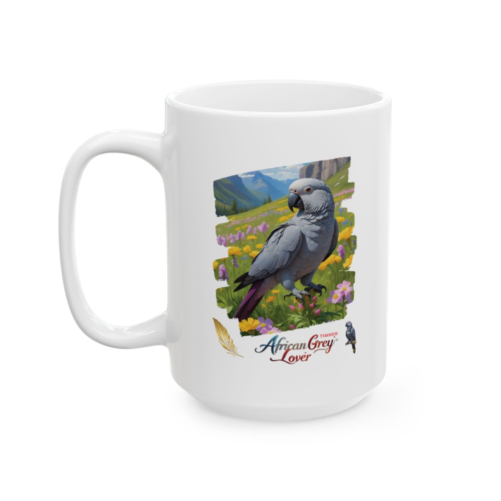African Grey Timneh Lover Mug