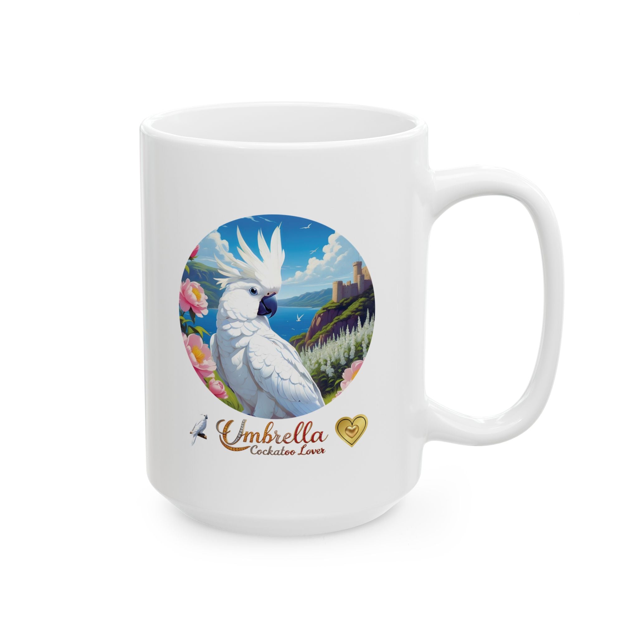 Umbrella Cockatoo Lover Nature Mug