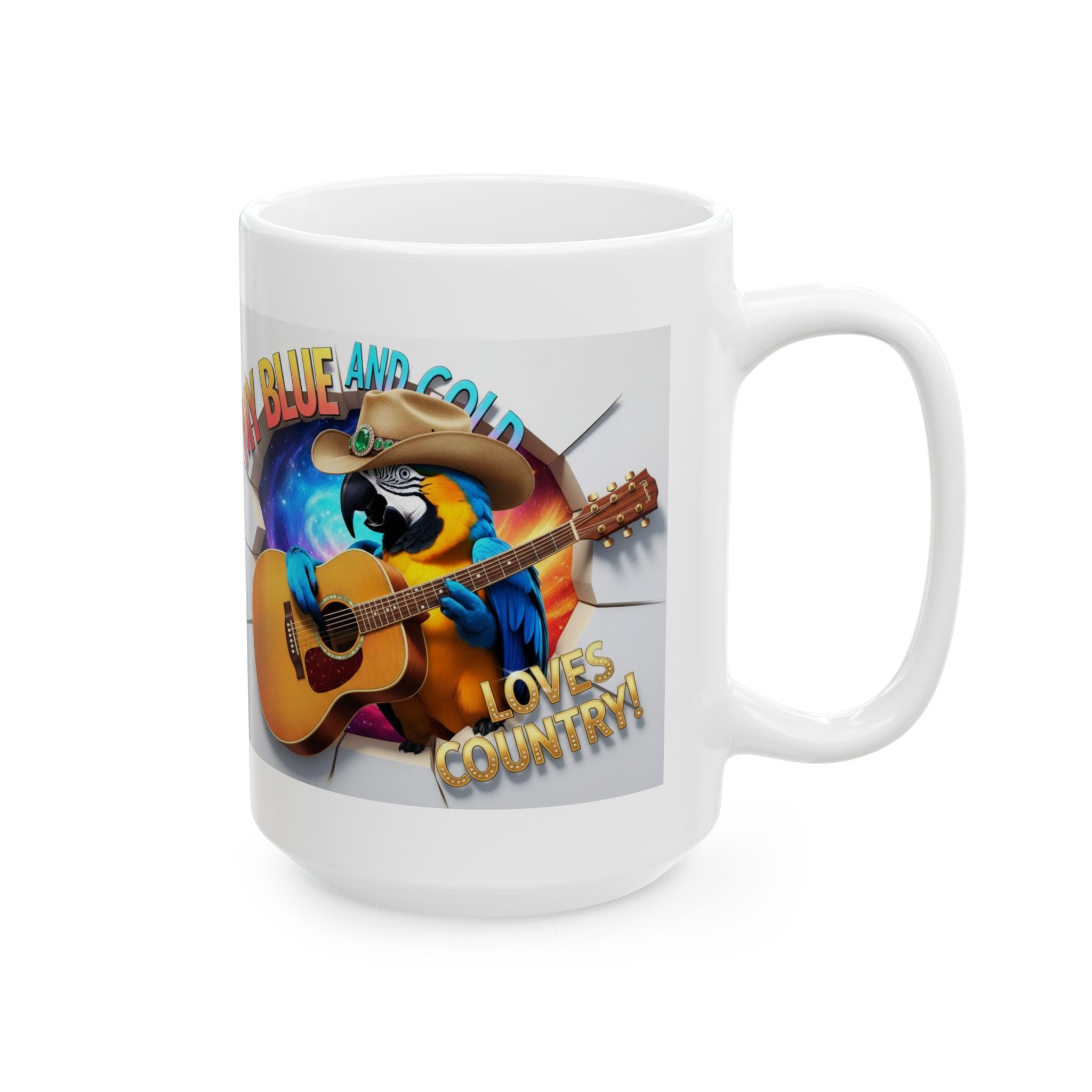 My Blue and Gold Loves Country Mug