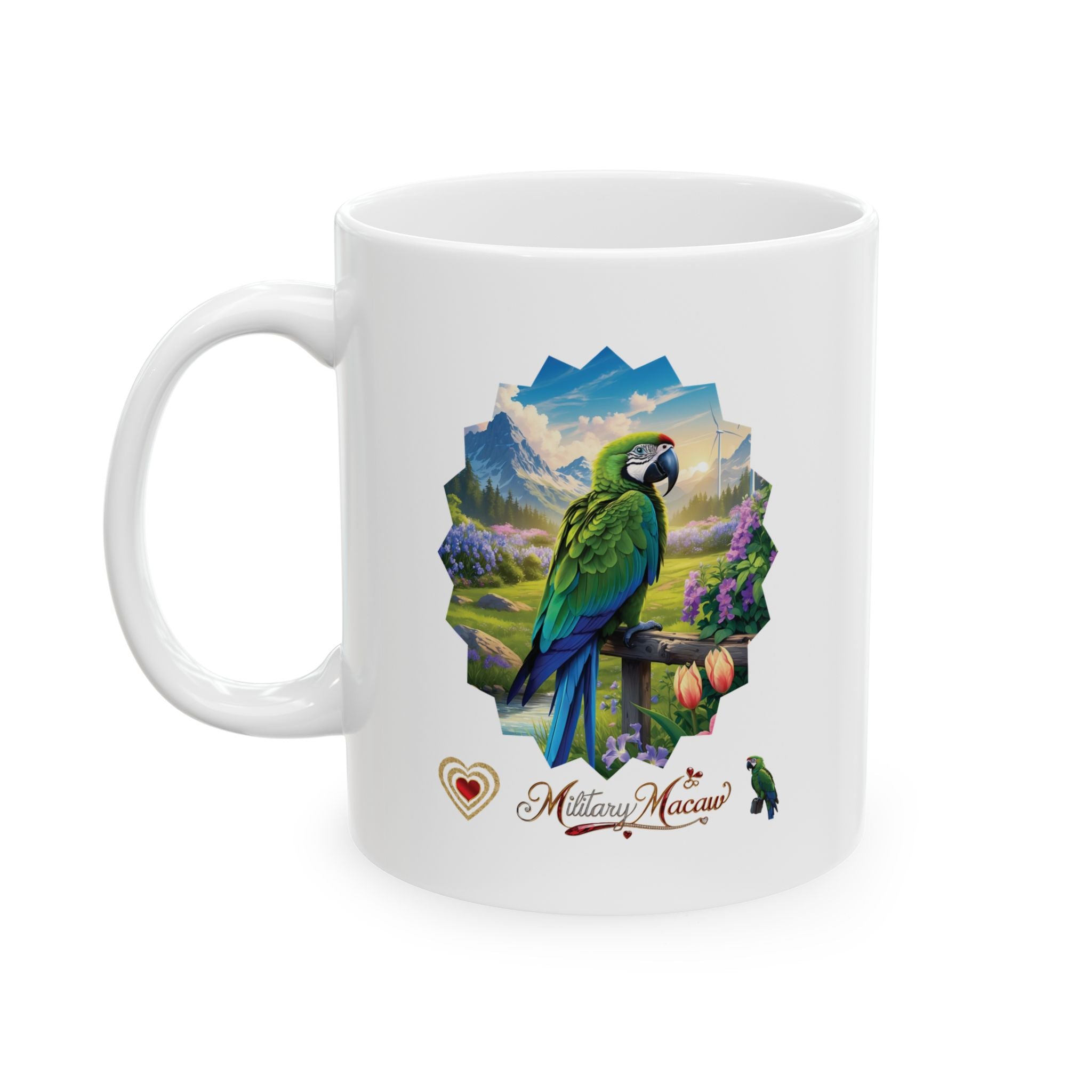 Military Macaw Mountain Mug