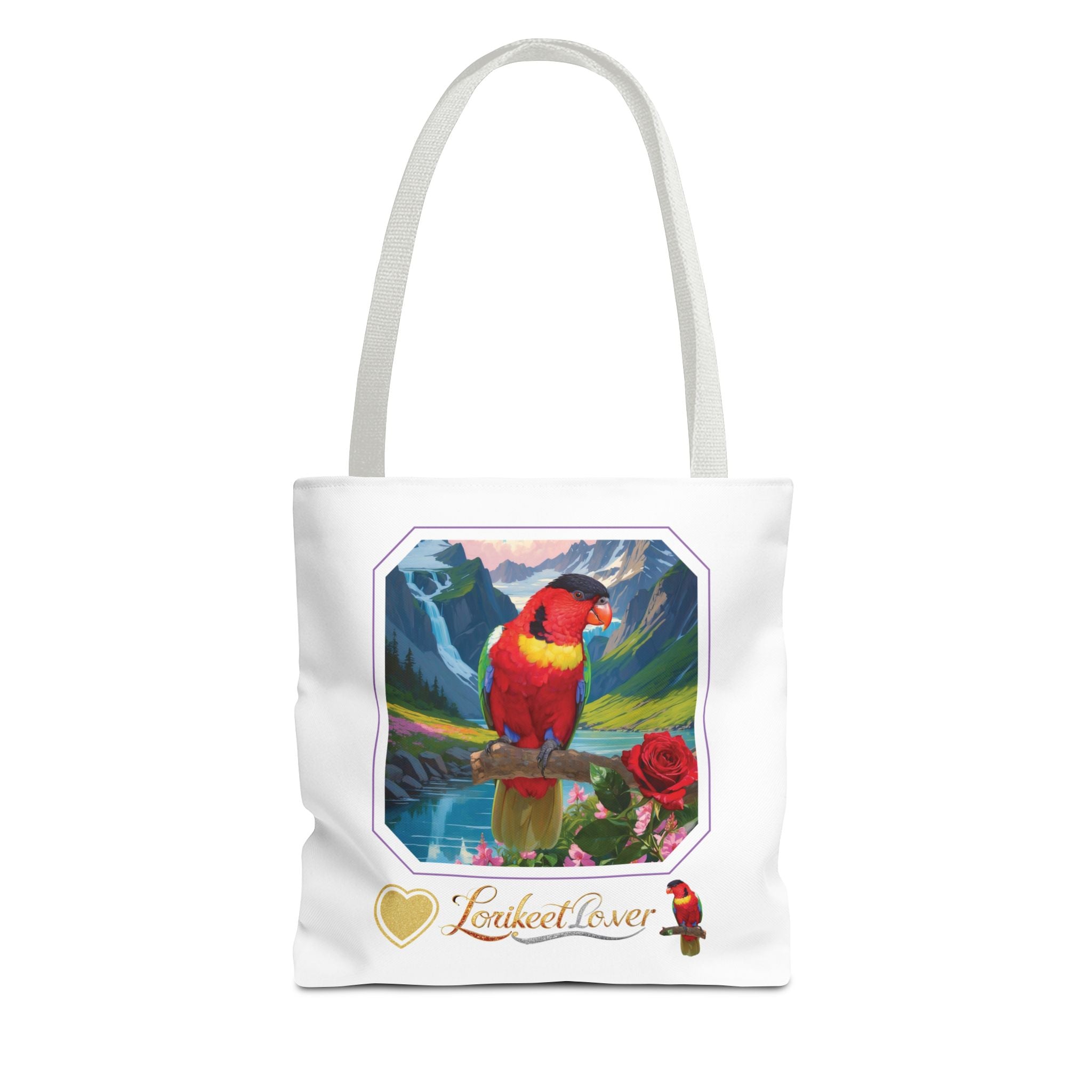 Red Lorikeet Lover Tote Bag