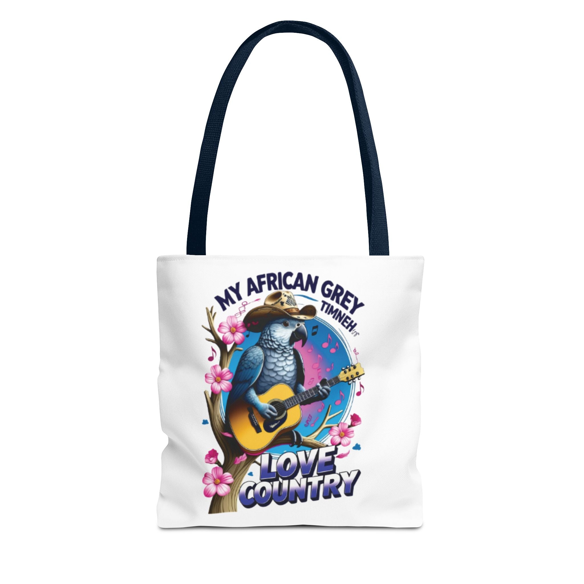 African Grey Timneh Love Country Tote Bag
