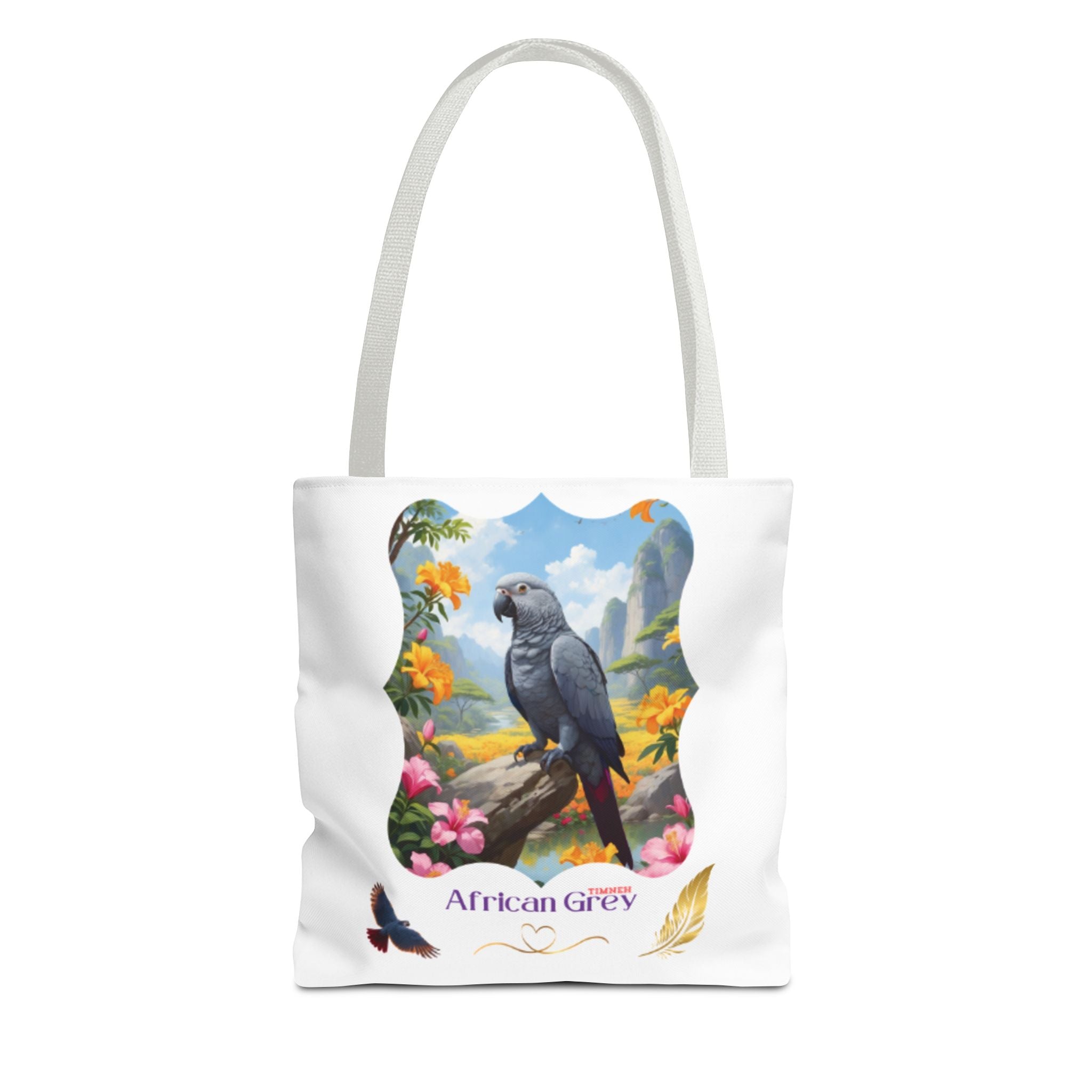 African Grey Timneh Tote Bag