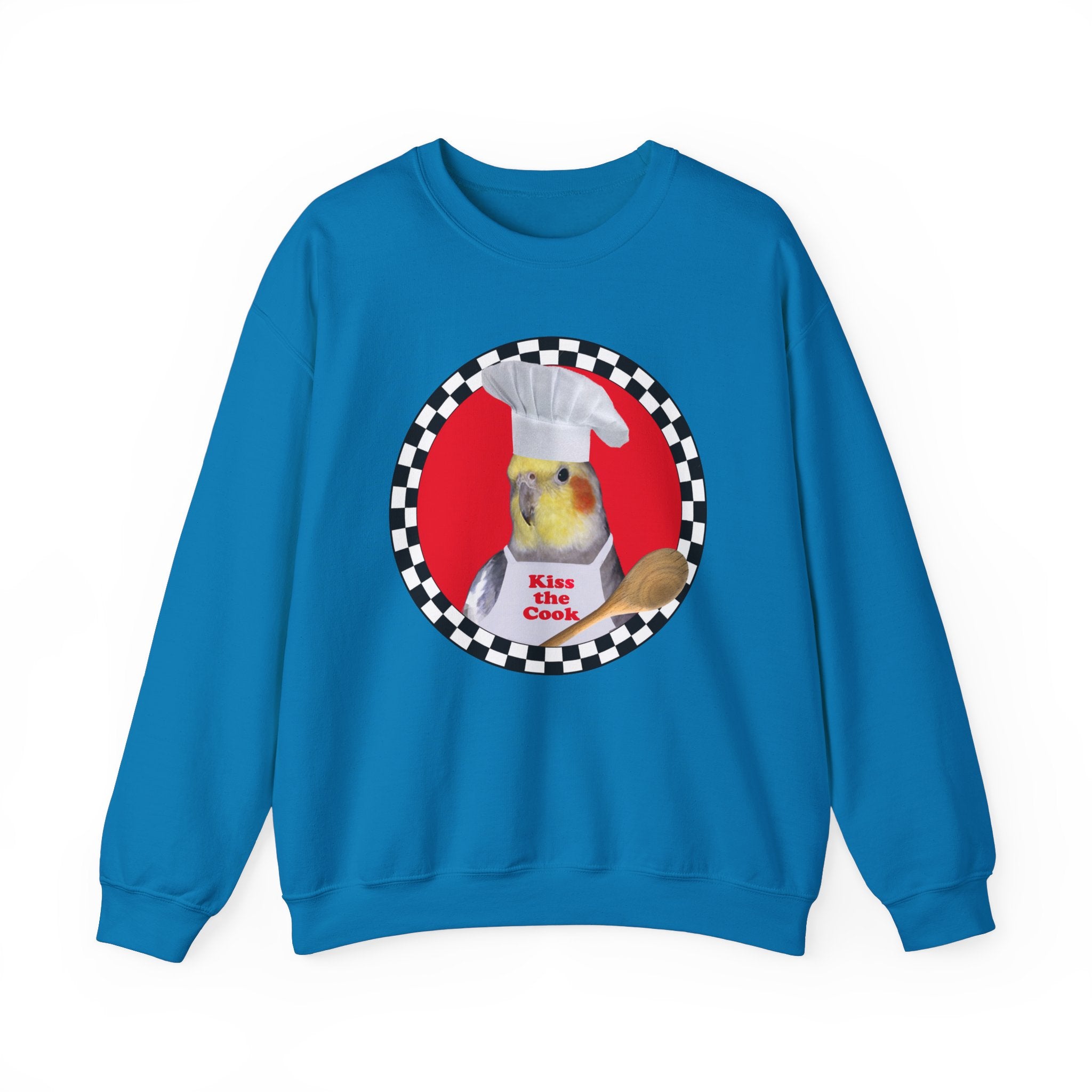 Kiss The Cook Spoon Cockatiel Sweatshirt