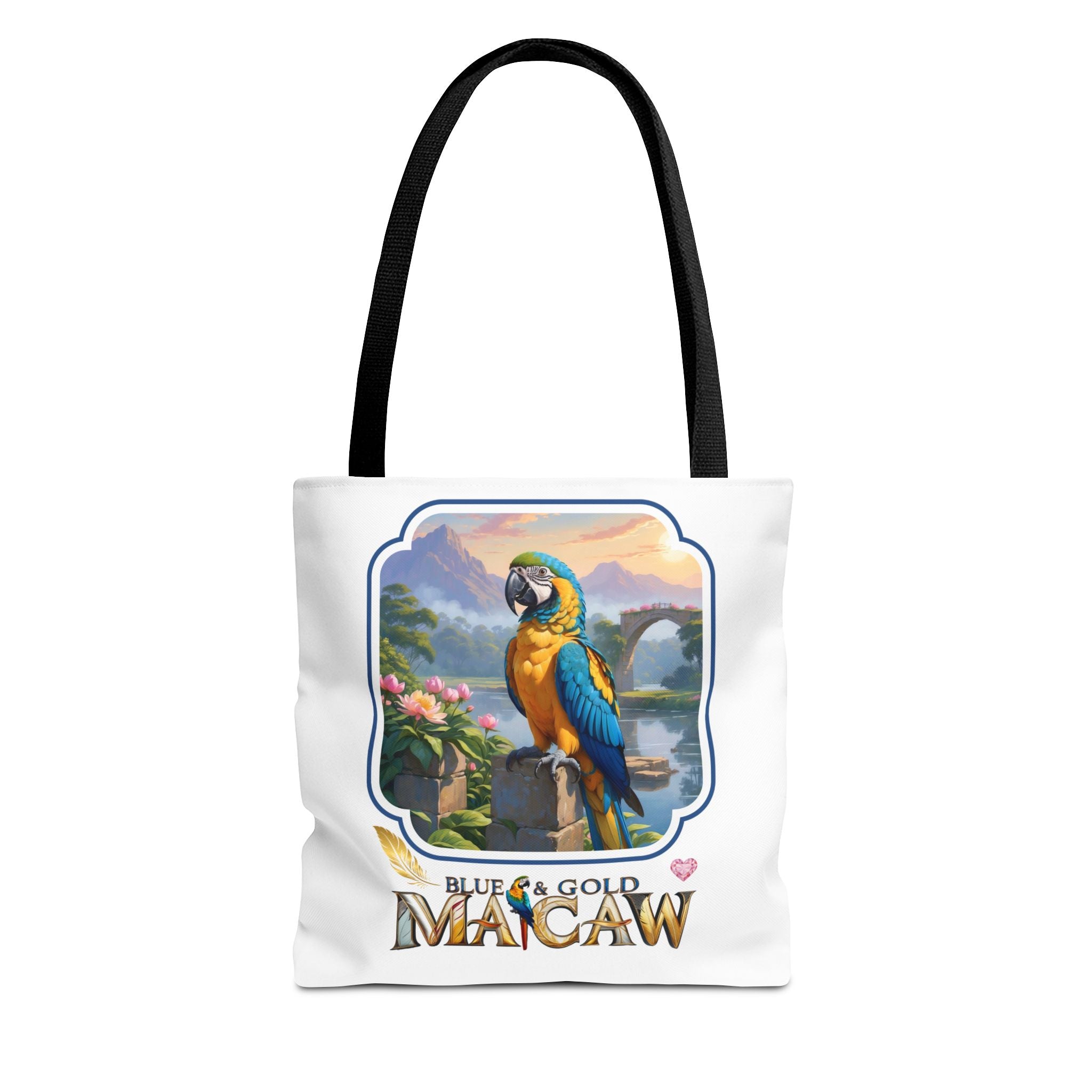 Blue & Gold Macaw Tote Bag