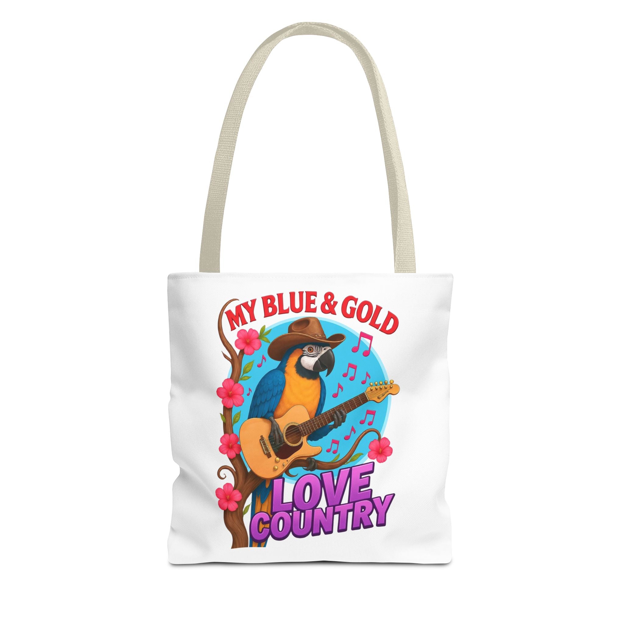 Blue & Gold Macaw Tote Bag