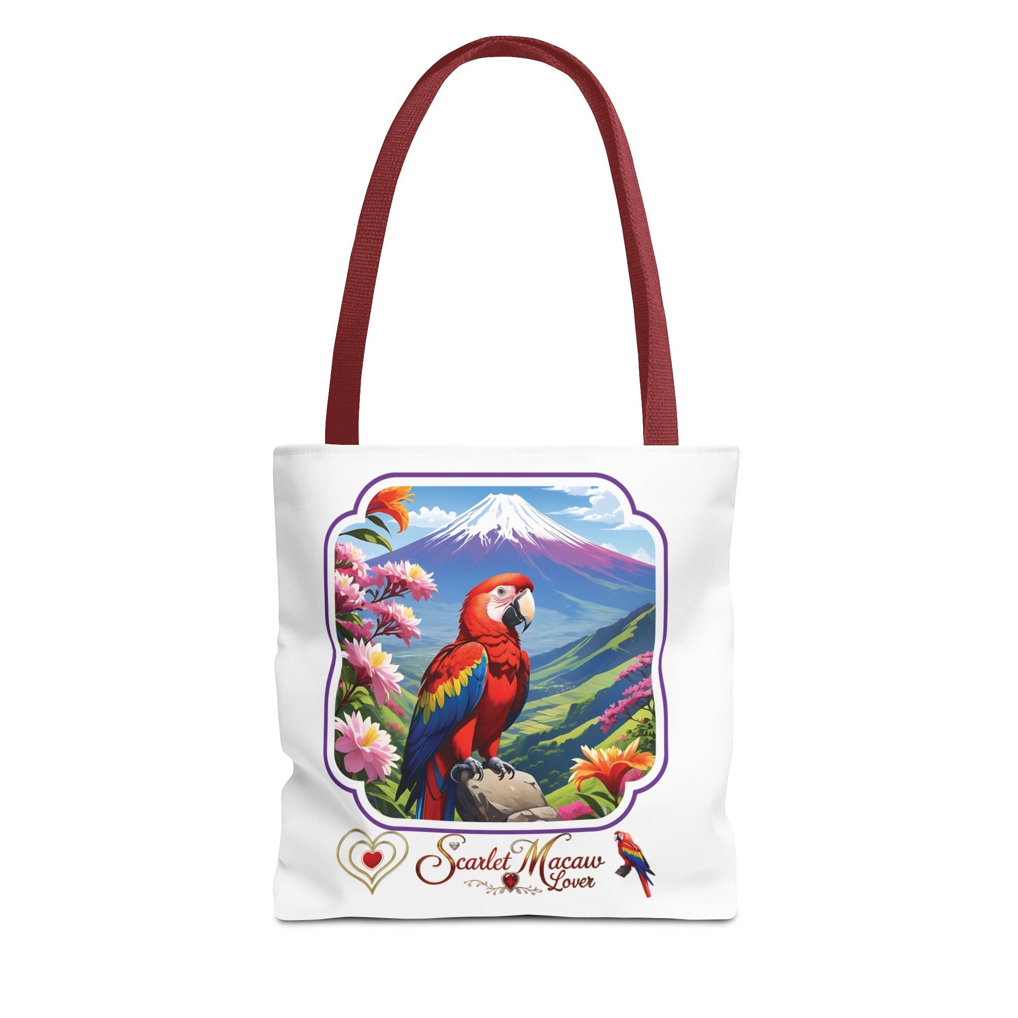 Scarlet Macaw Lover Tote Bag