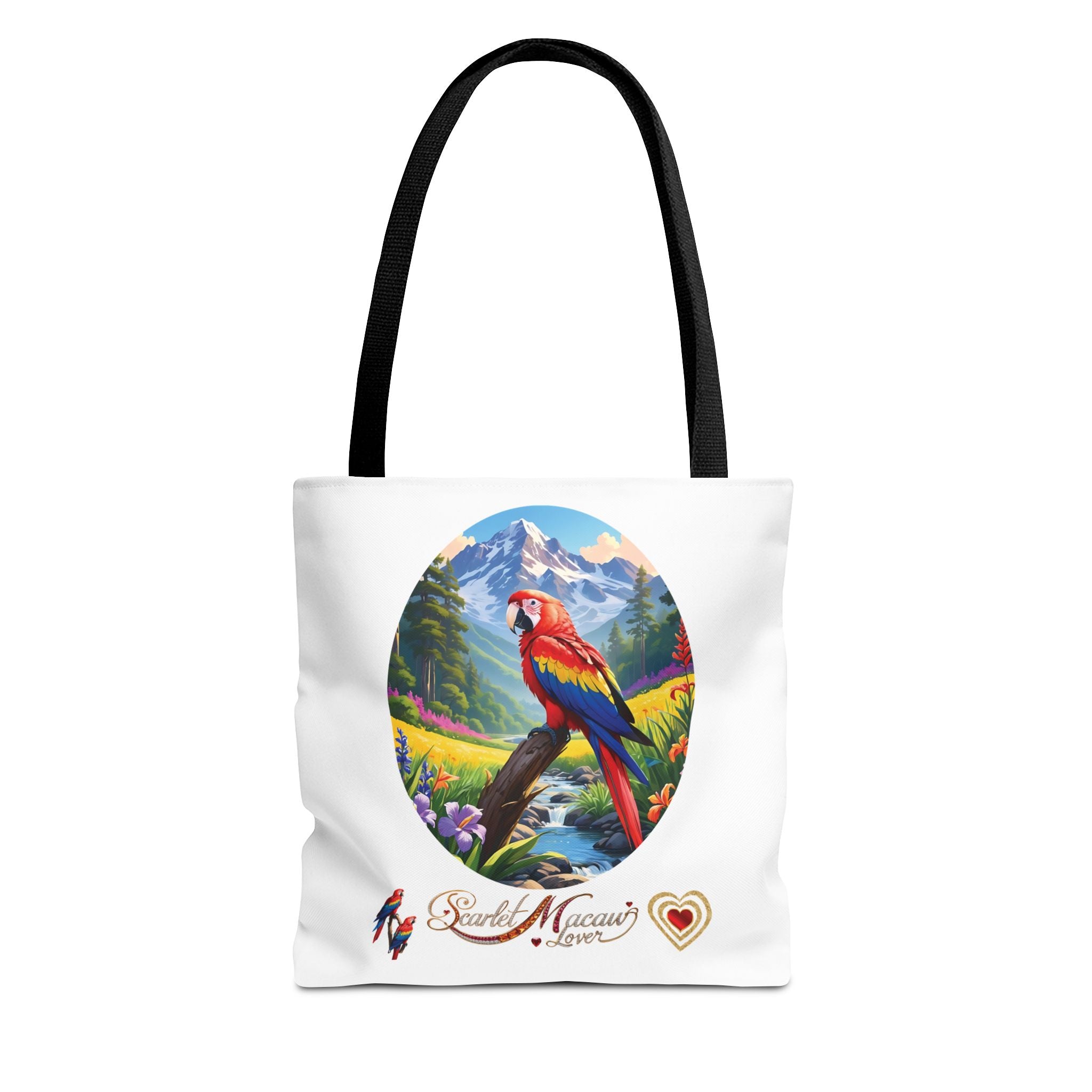 Scarlet Macaw Lover Valley Tote Bag