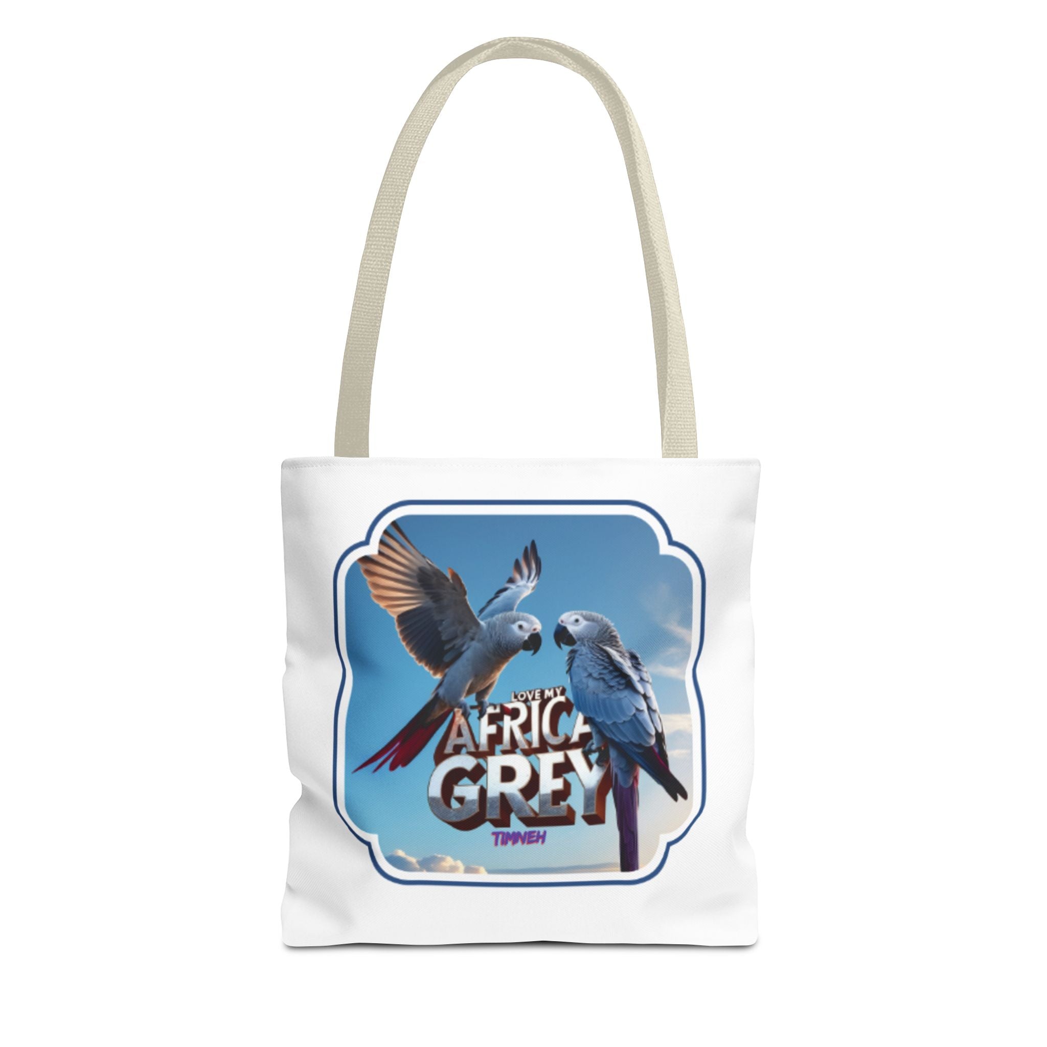 Love My African Grey Timneh Tote Bag