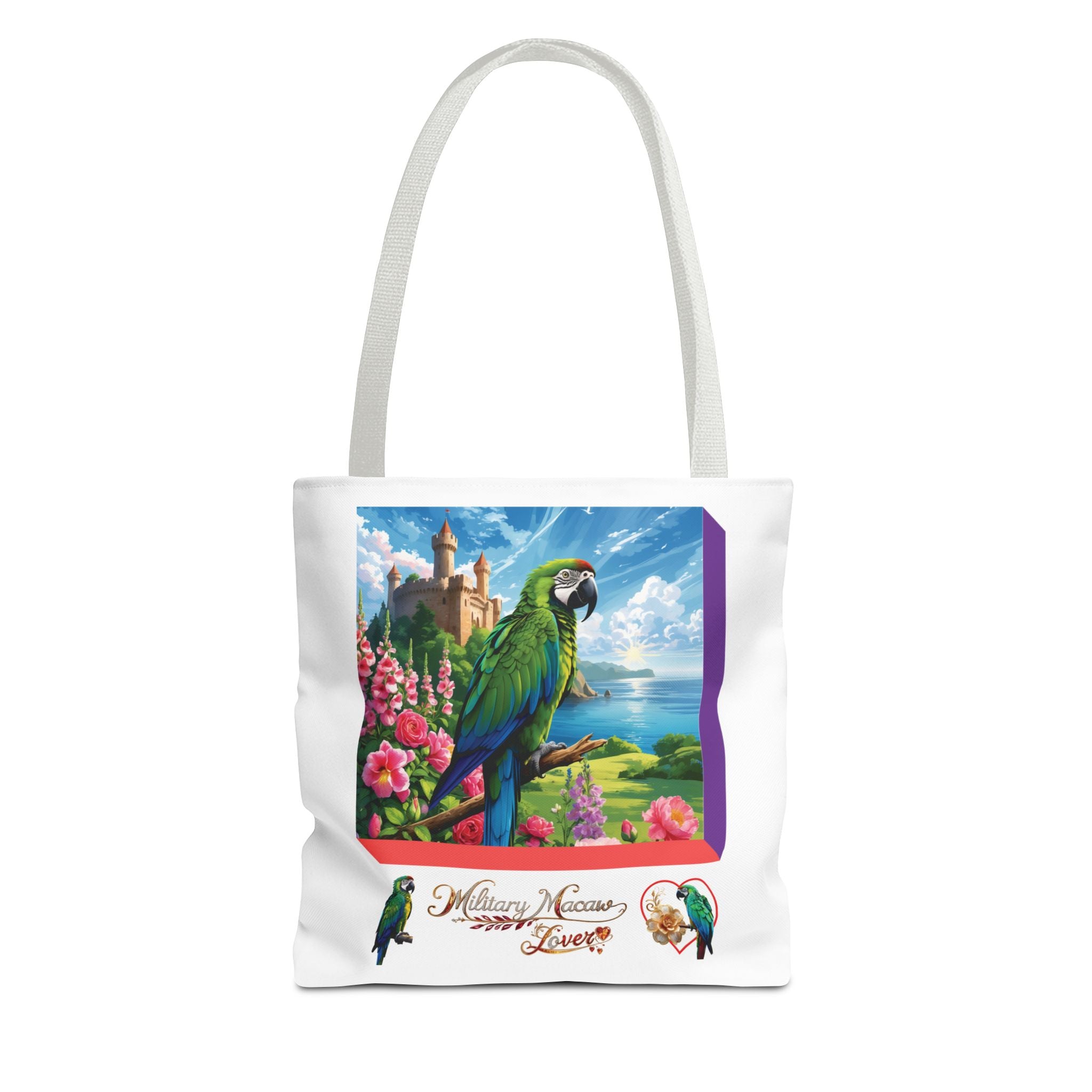 Nature Military Macaw Lover Tote Bag