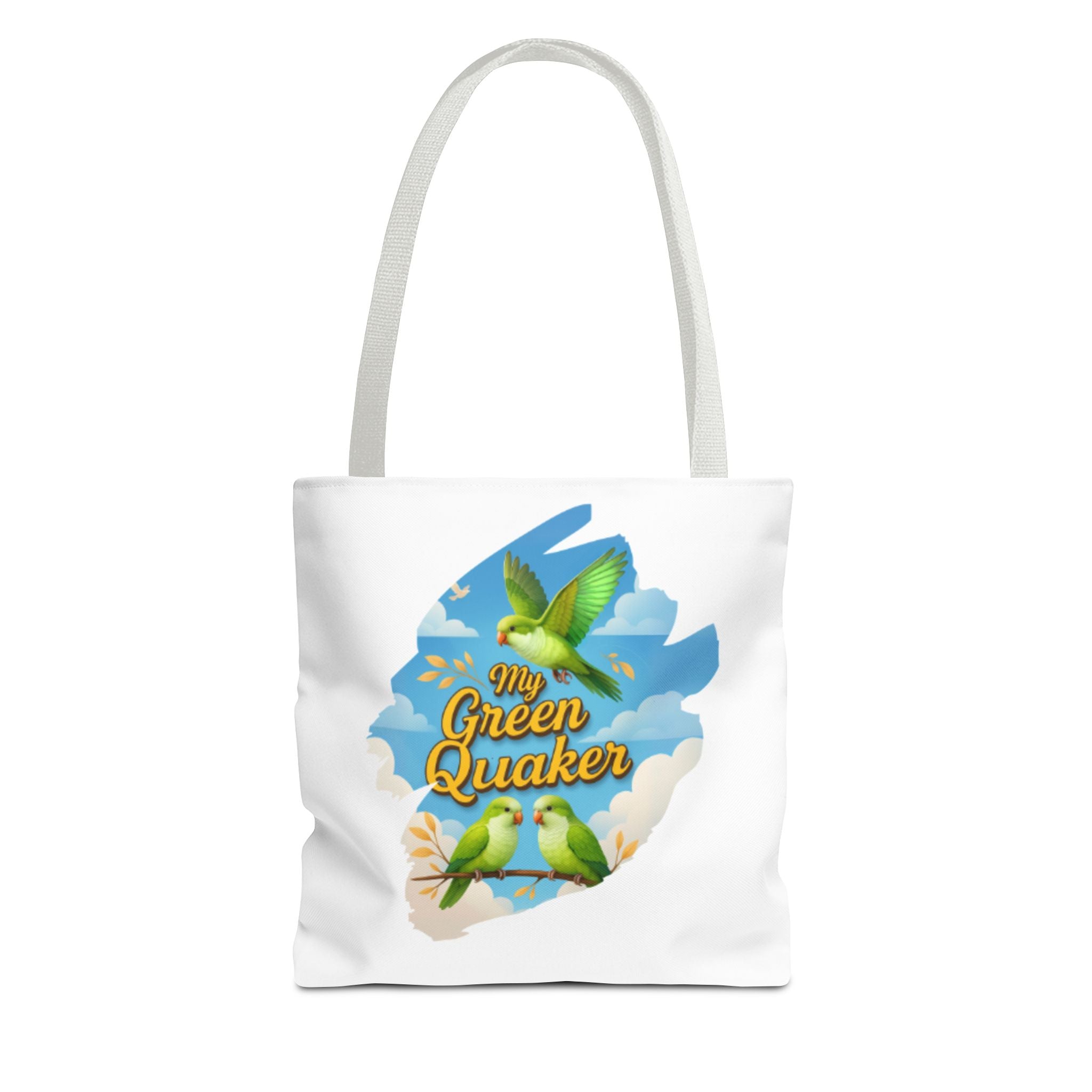 My Green Quaker Flying Tote Bag