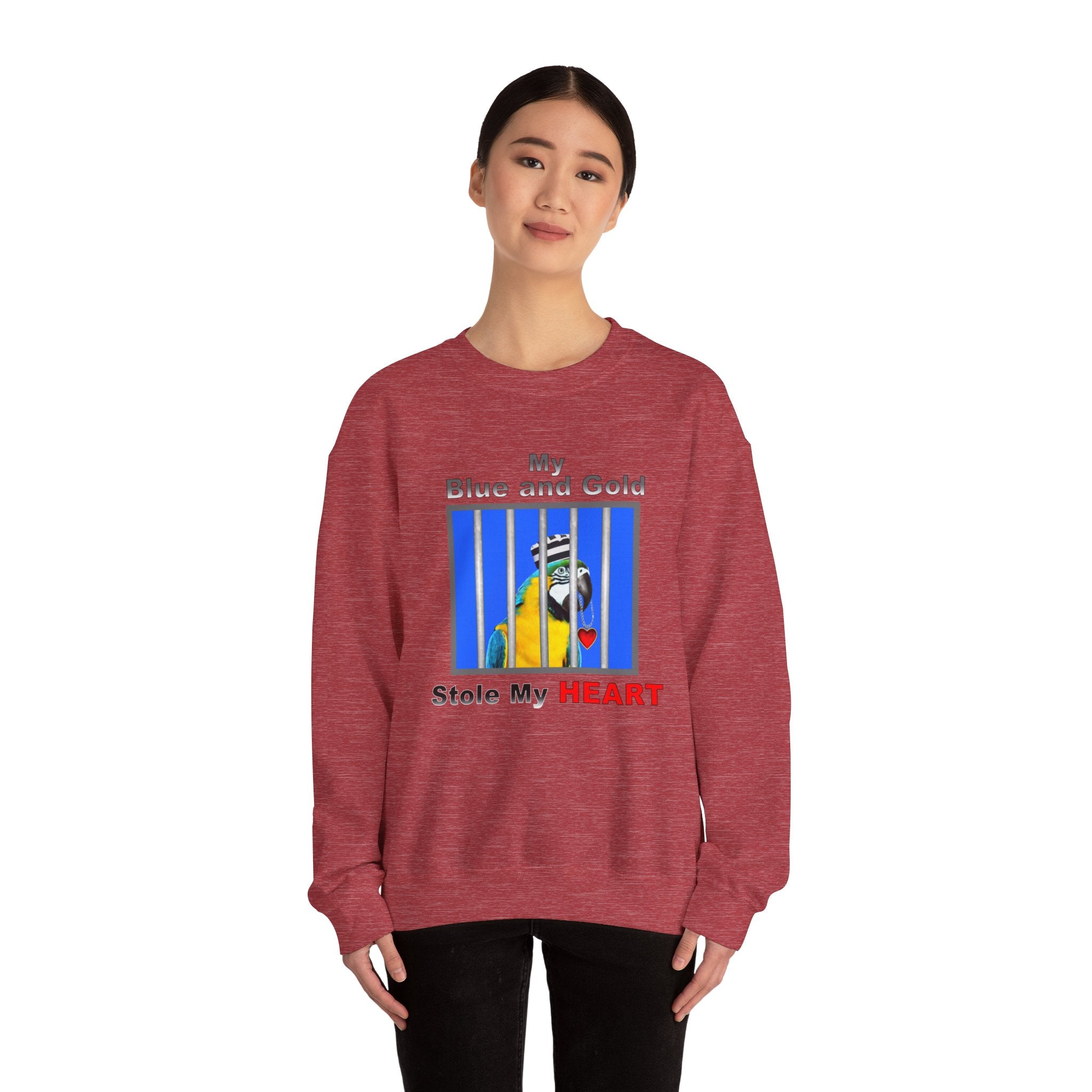 My Blue And Gold Stole My Heart Sweatshirt