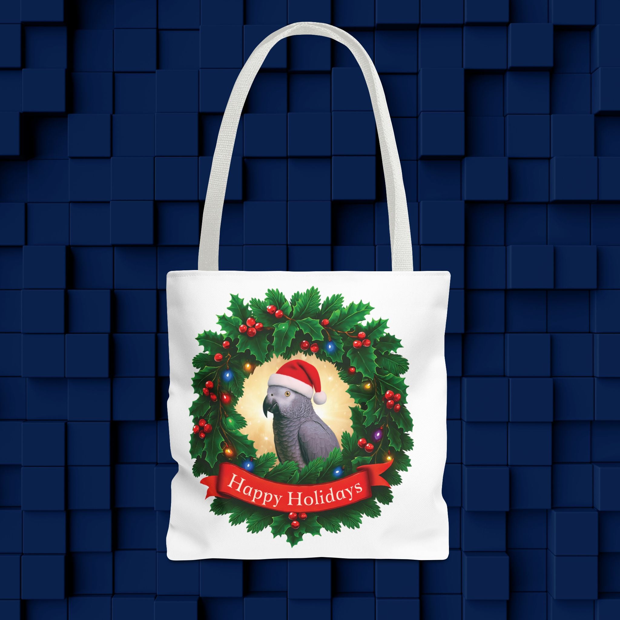 Tote Bag With African Grey Rocks Design