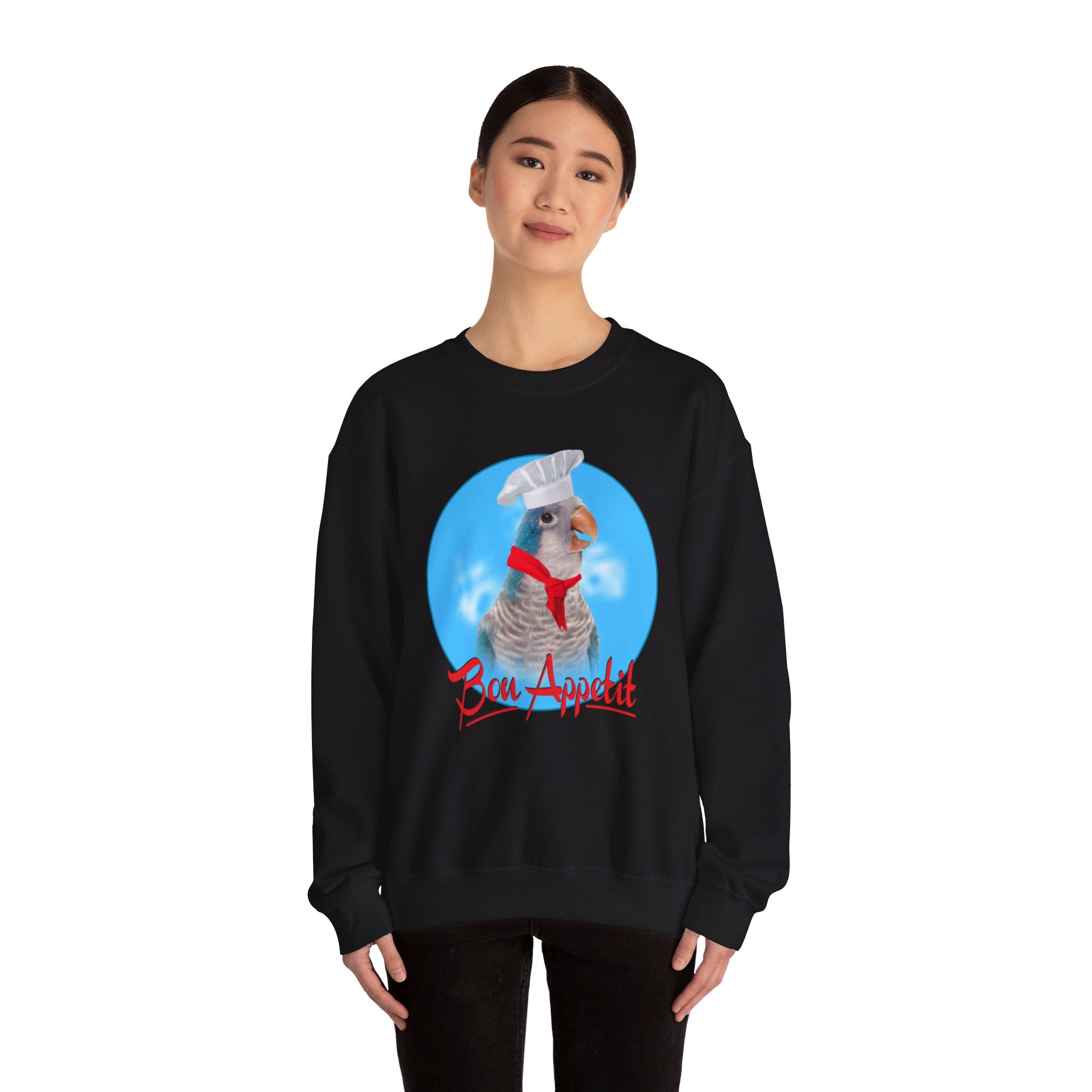 Bon Appetit Blue Quaker Sweatshirt