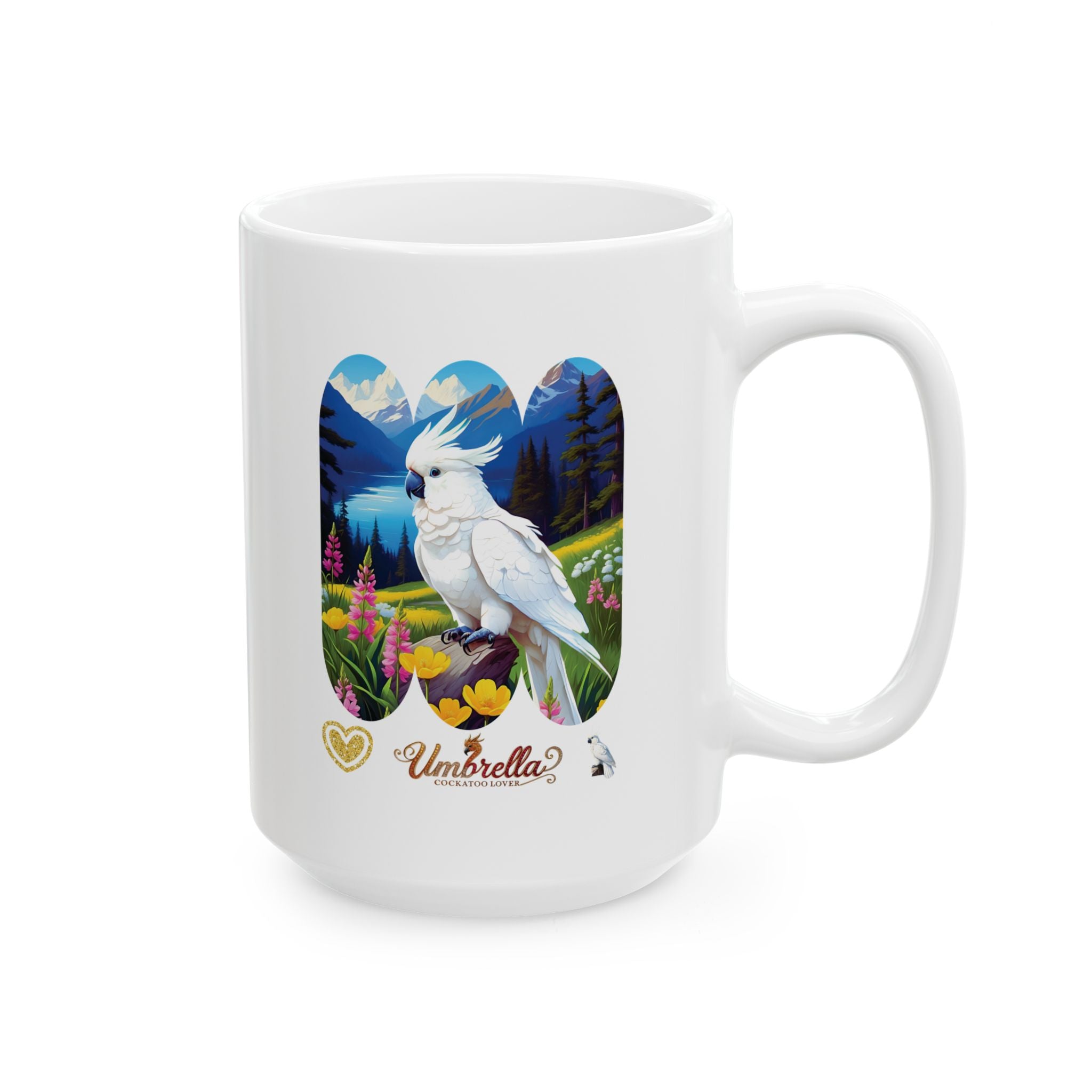 Mountain Umbrella Cockatoo Lover Mug