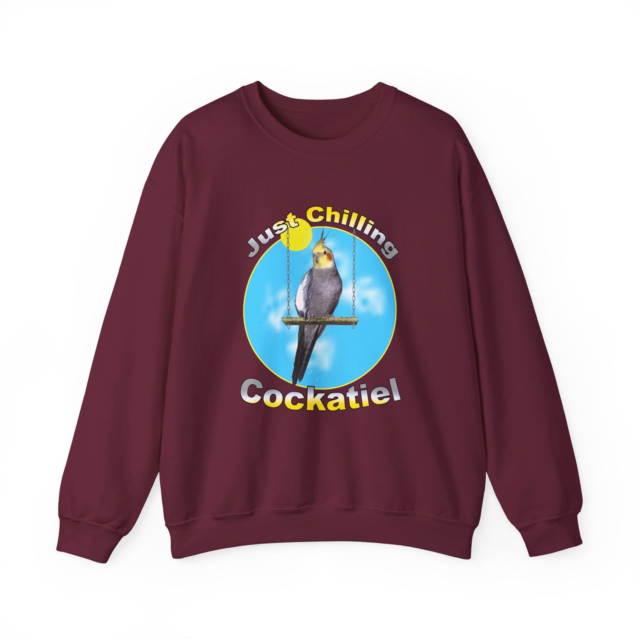 Just Chilling Swing Cockatiel Sweatshirt