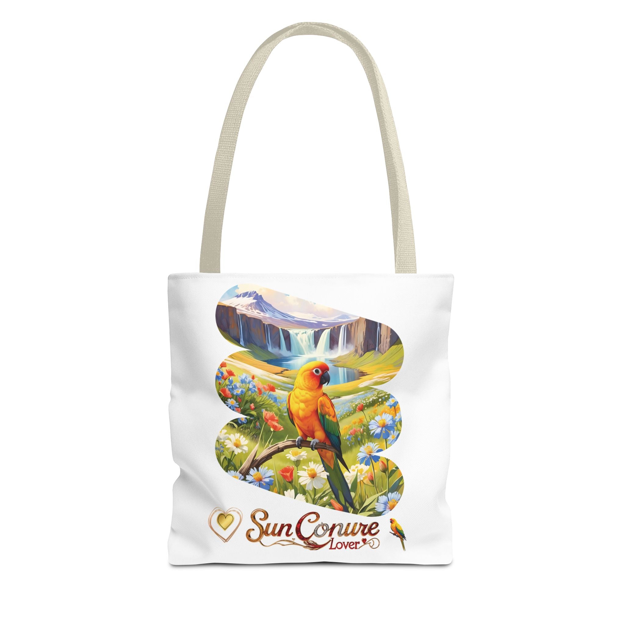 Sun Conure Lover Nature Tote Bag