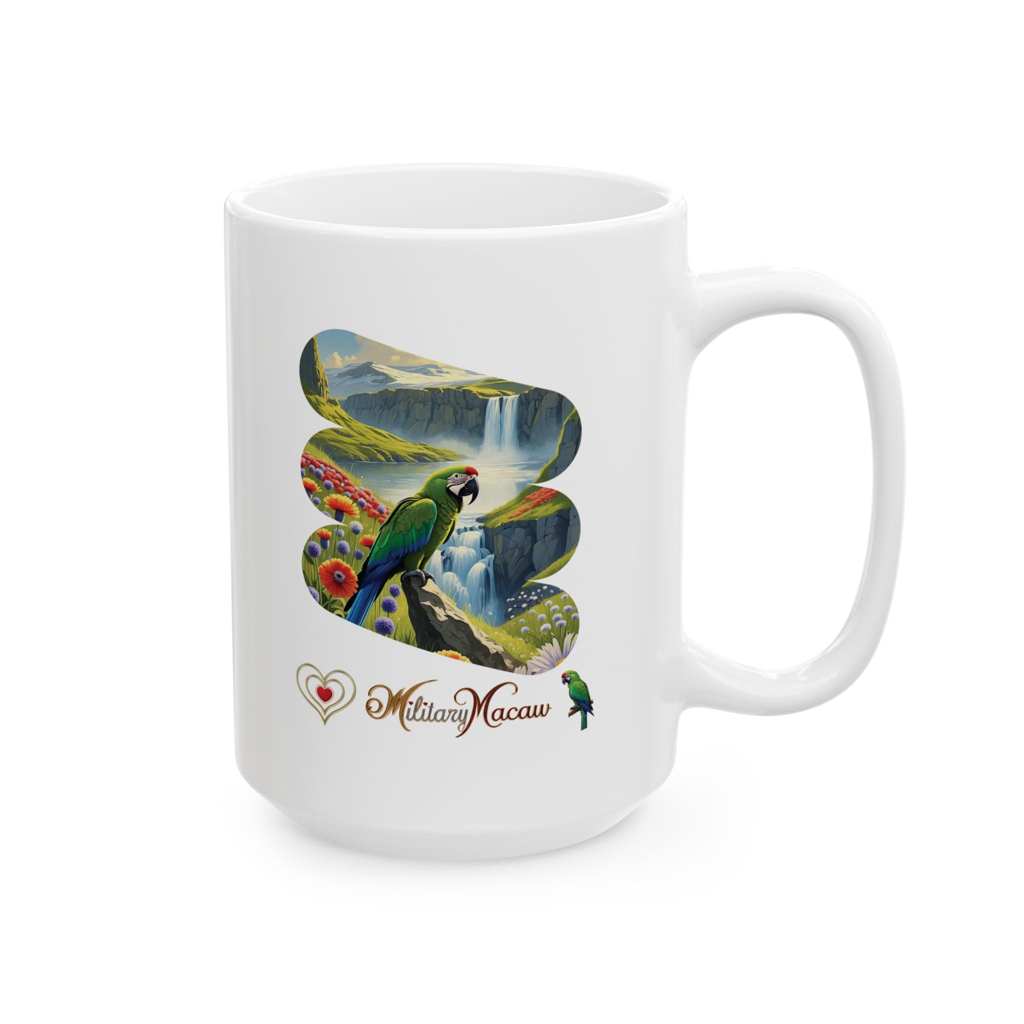 Military Macaw Valley Mug