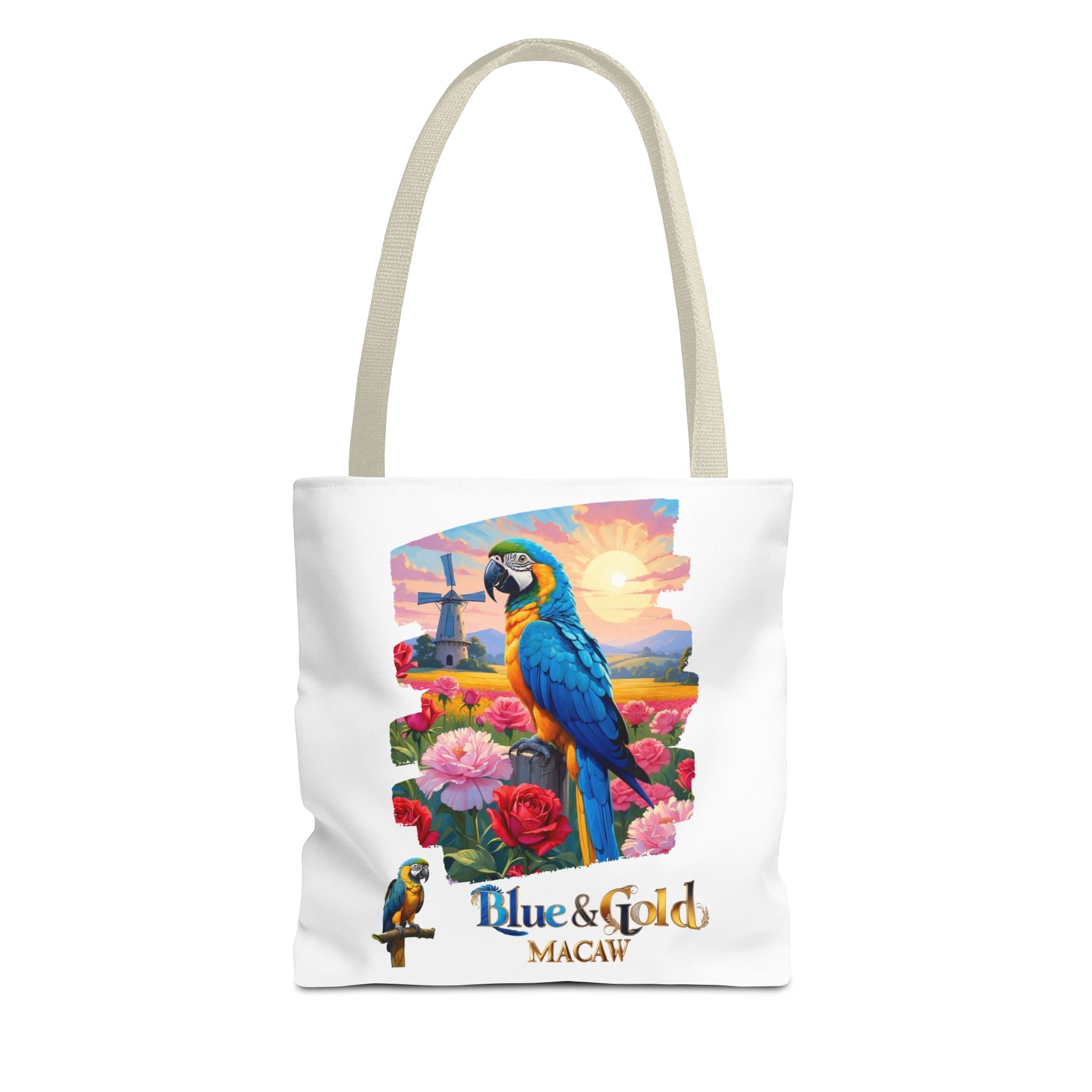 Blue & Gold Macaw Tote Bag