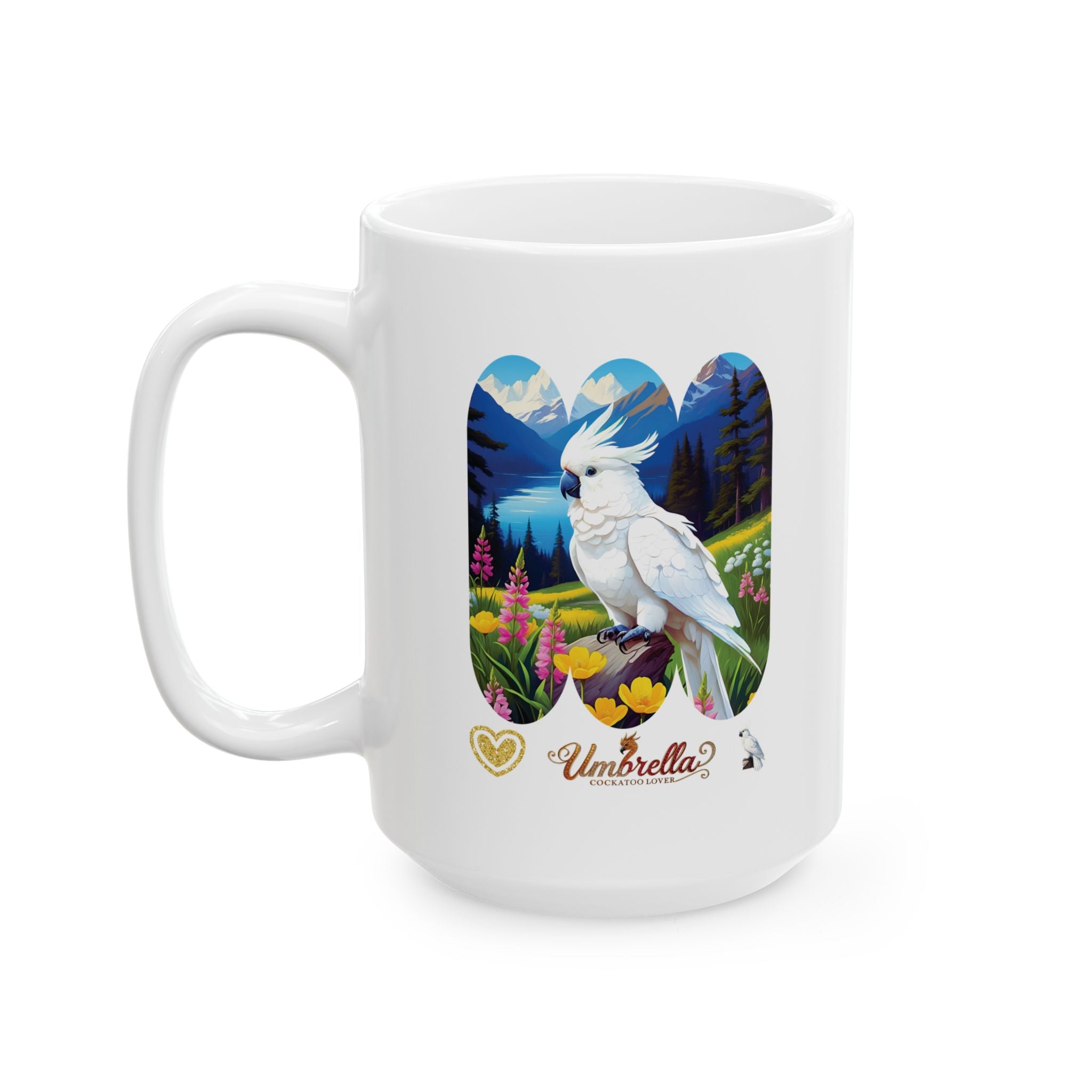 Mountain Umbrella Cockatoo Lover Mug