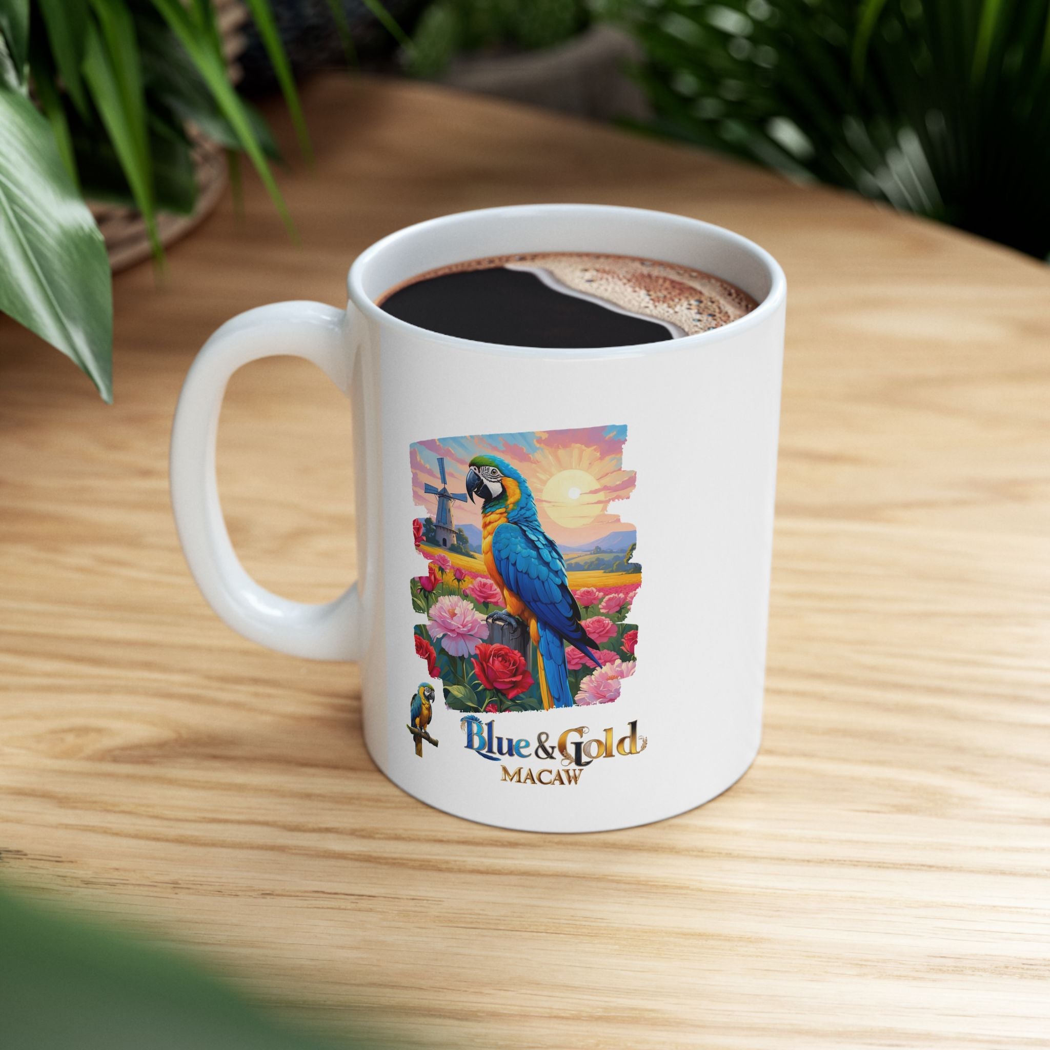 Blue & Gold Macaw Mug