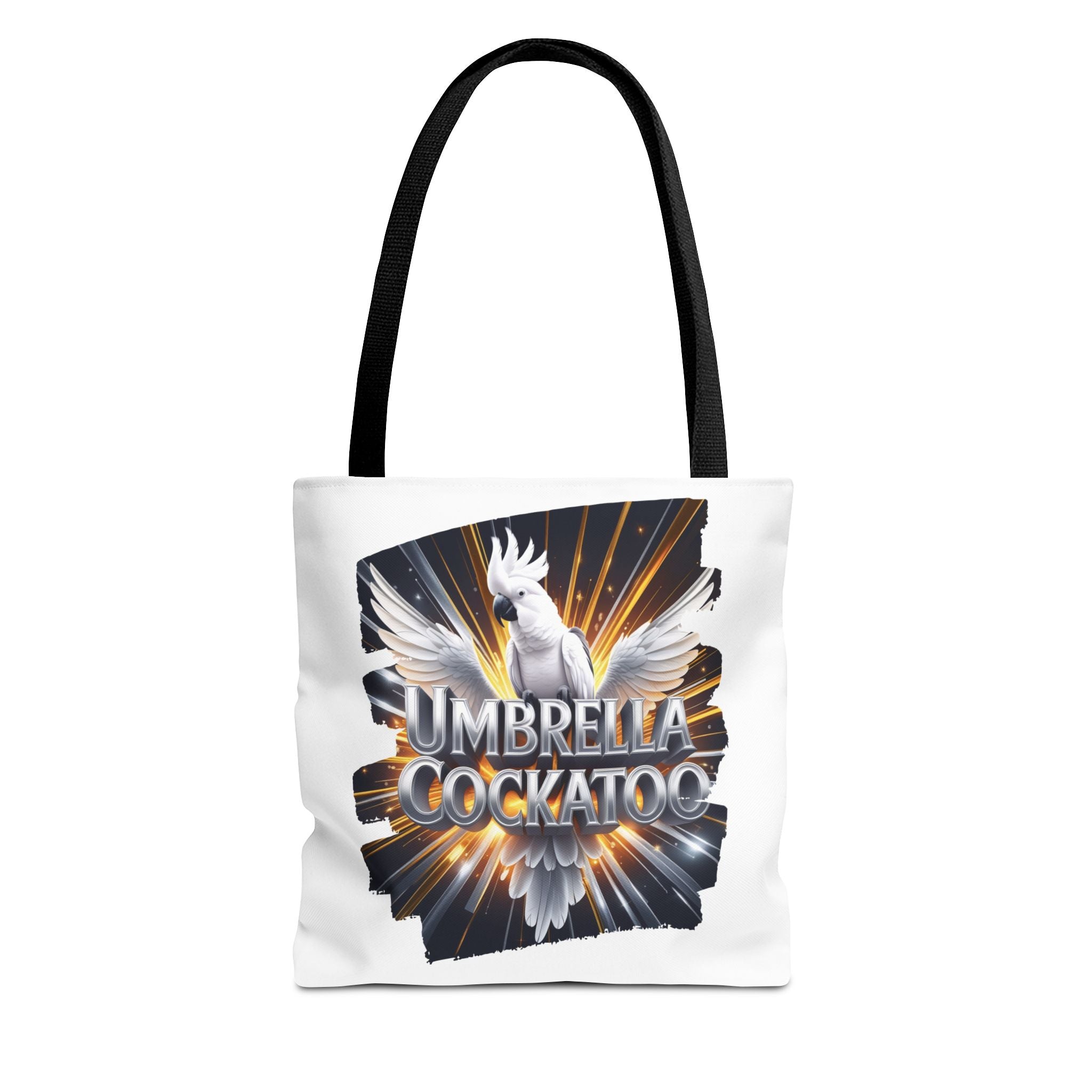 Umbrella Cockatoo Sunburst Tote Bag