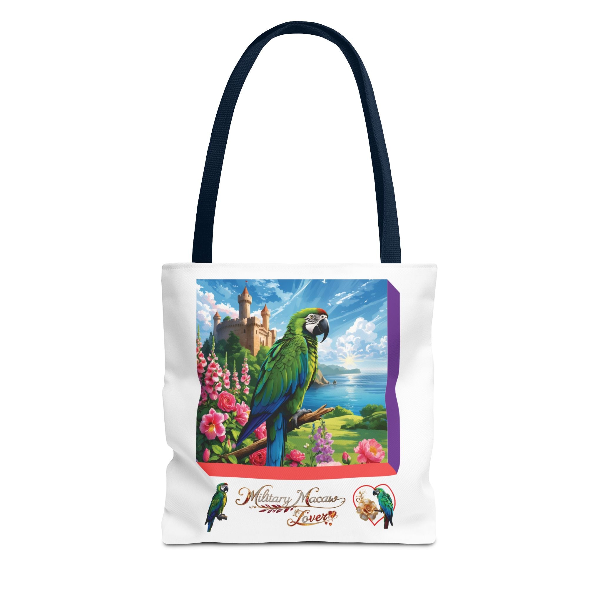 Nature Military Macaw Lover Tote Bag
