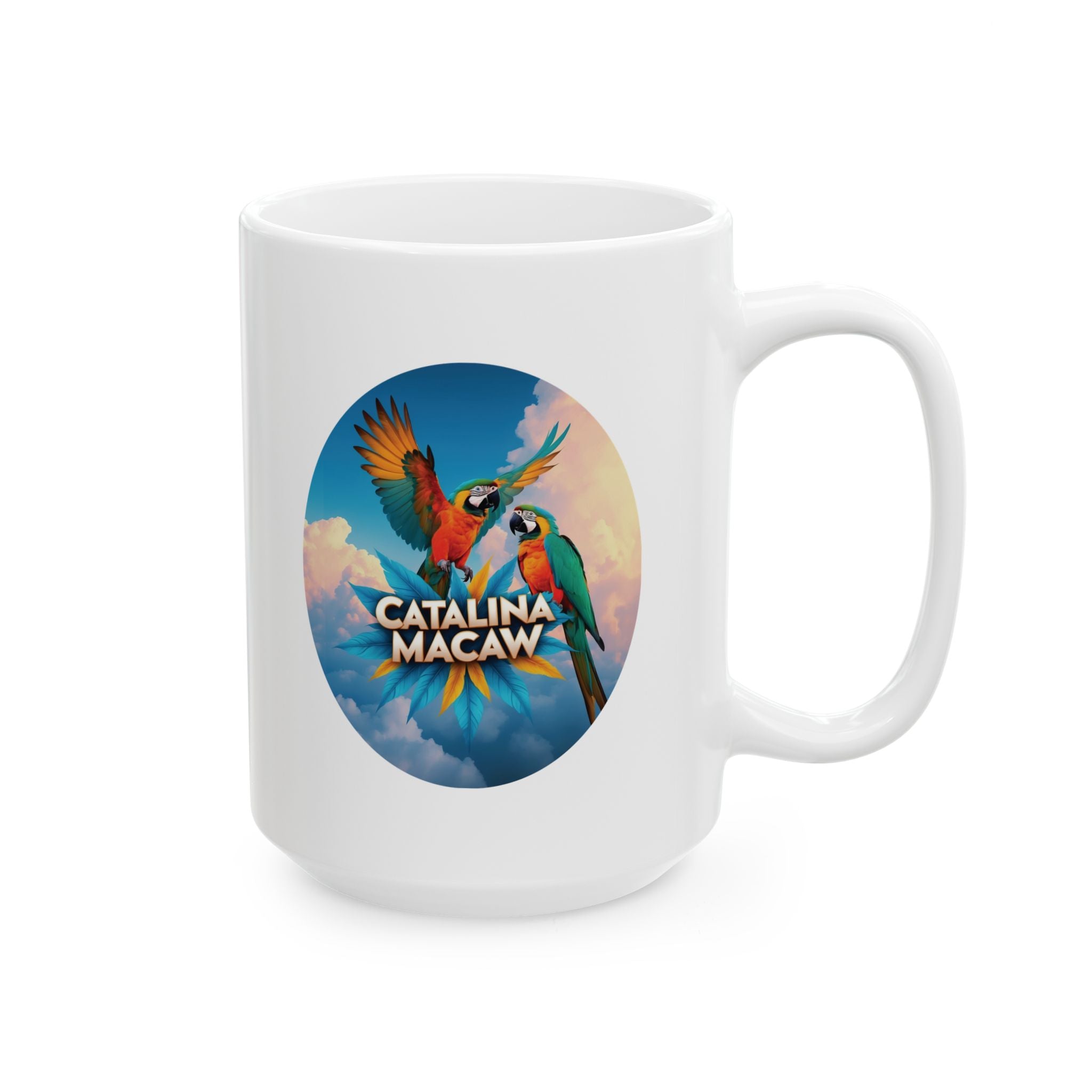 Flying Catalina Macaw Lover Mug