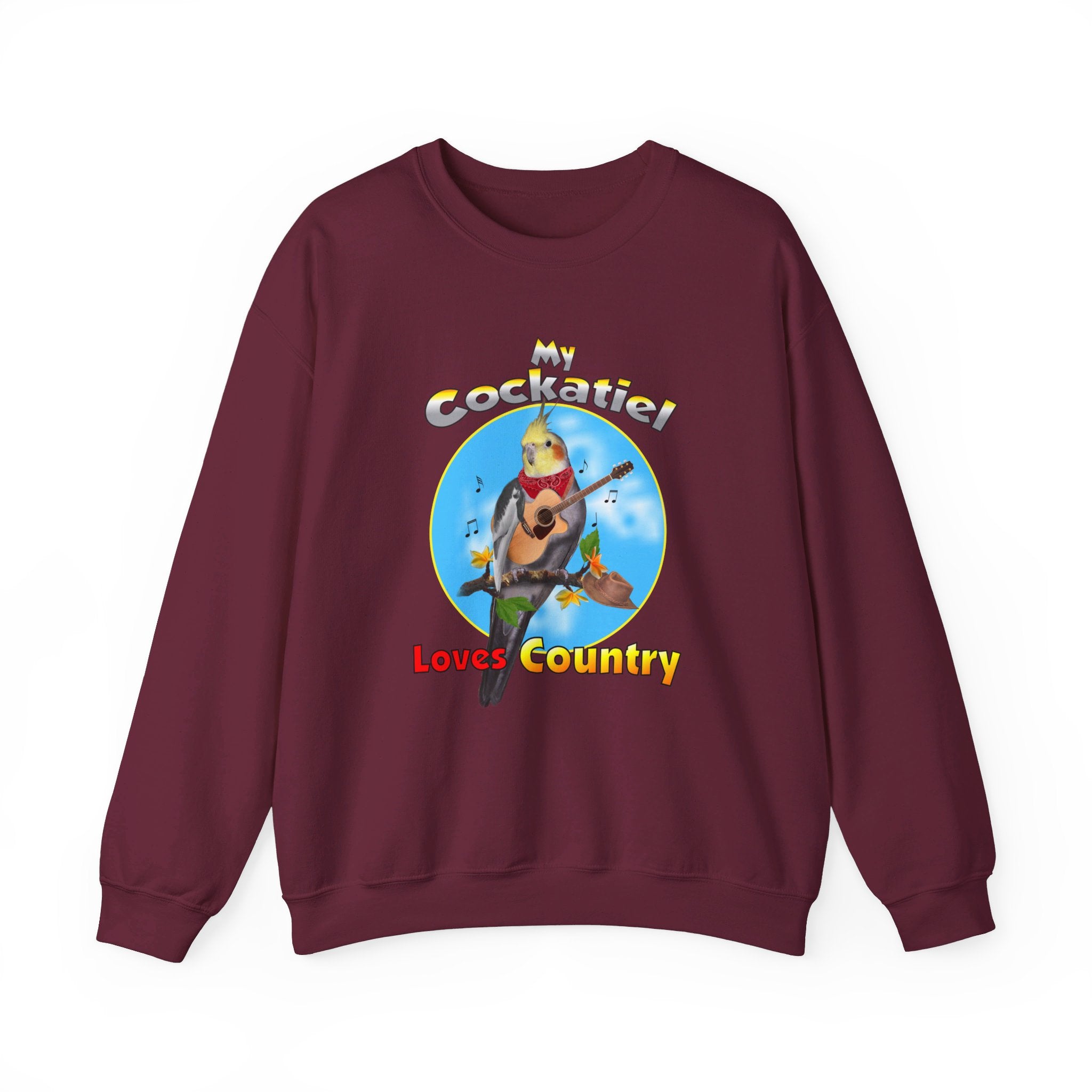 My Cockatiel Loves Country Sweatshirt