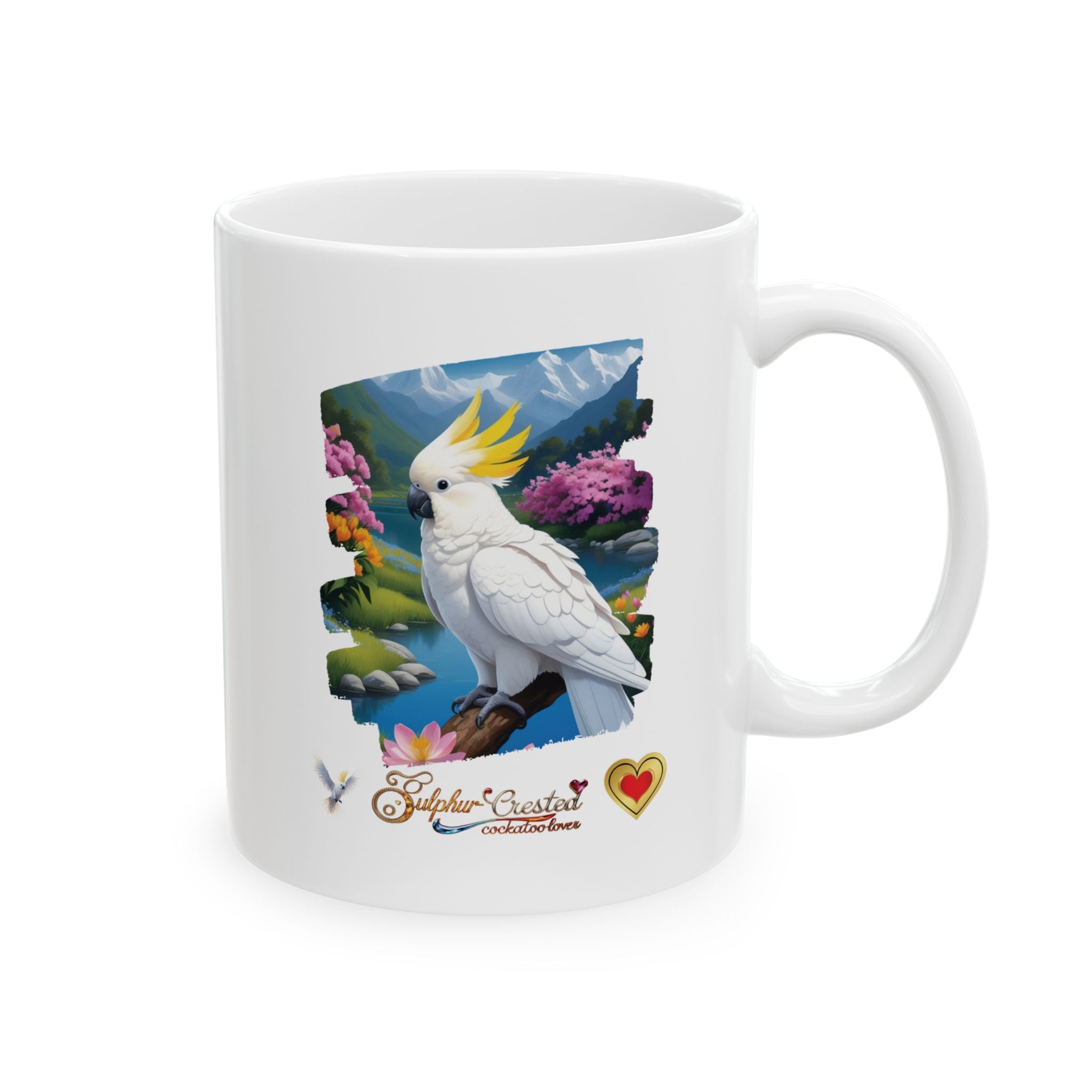 Sulphur-Crested Cockatoo Lover Mug