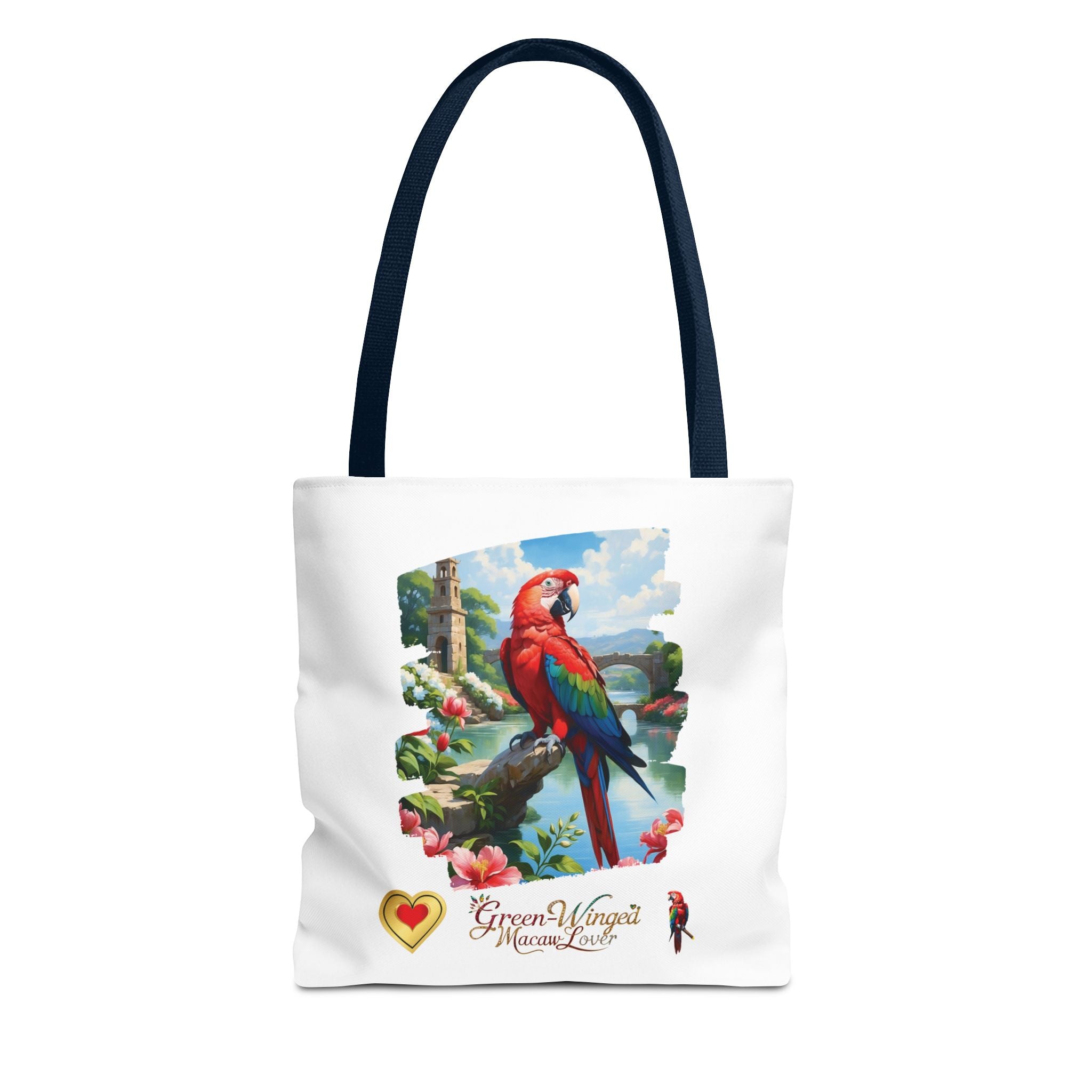 Green Winged Macaw Lover Tote Bag