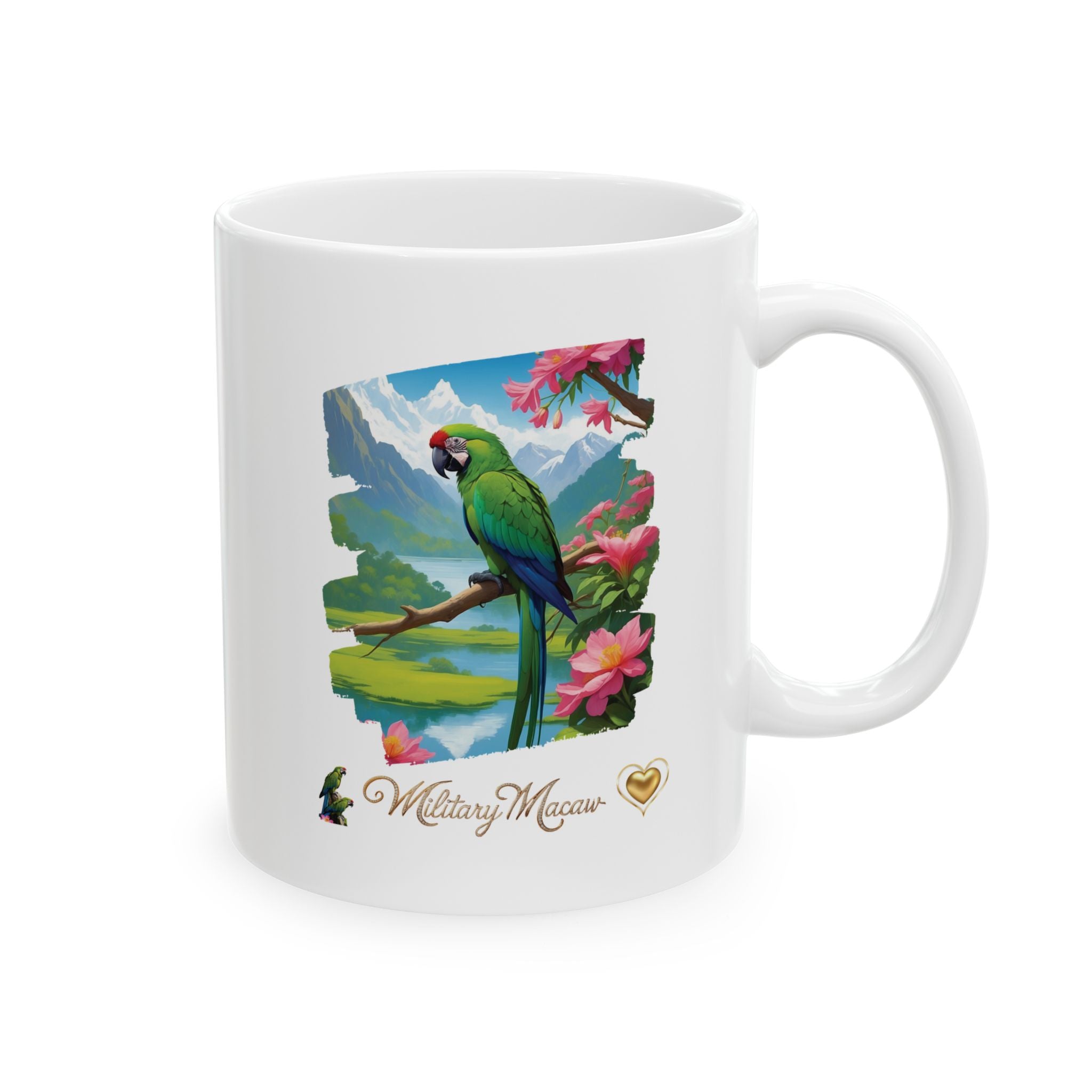 Military Macaw Mug