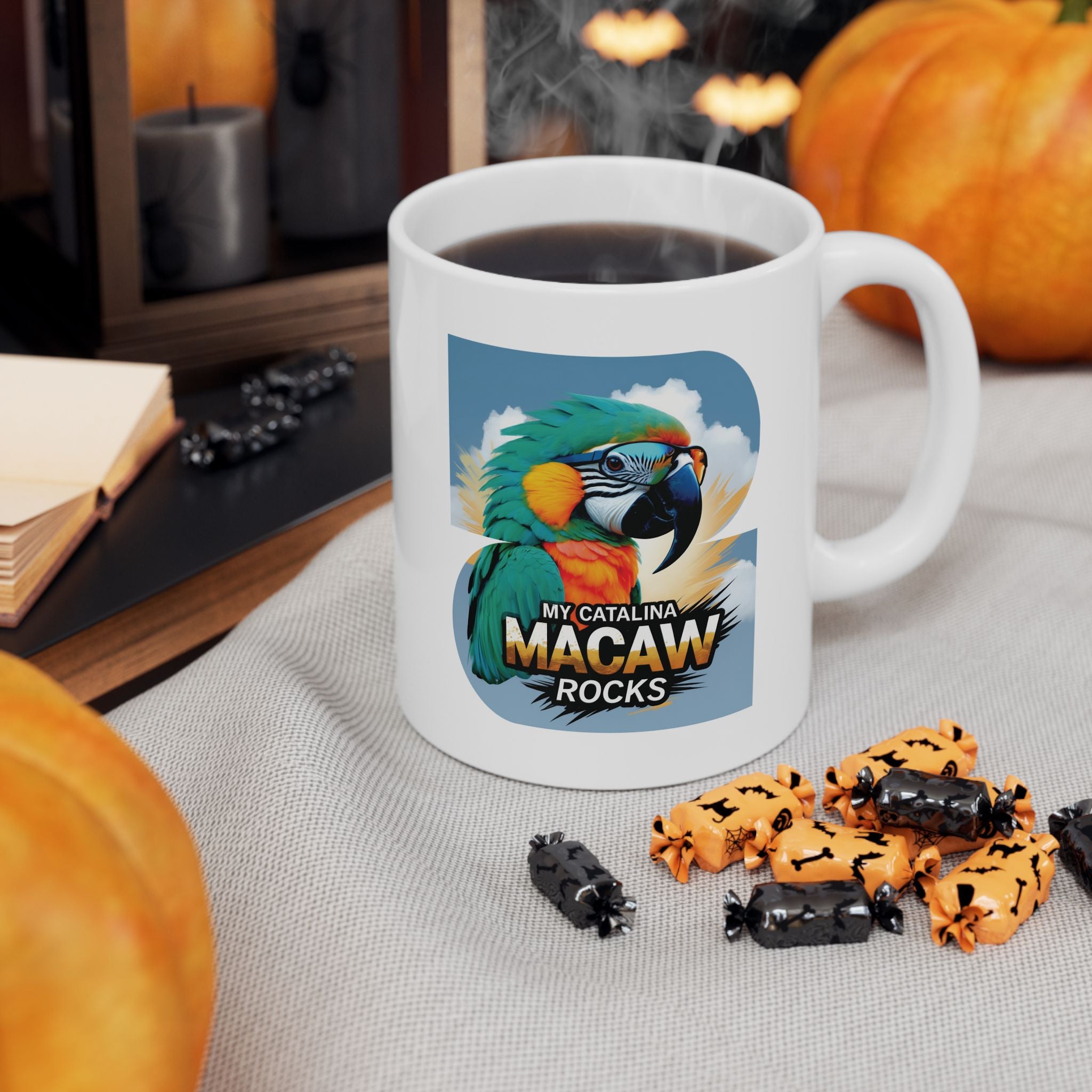 My Catalina Macaw Rocks Mug