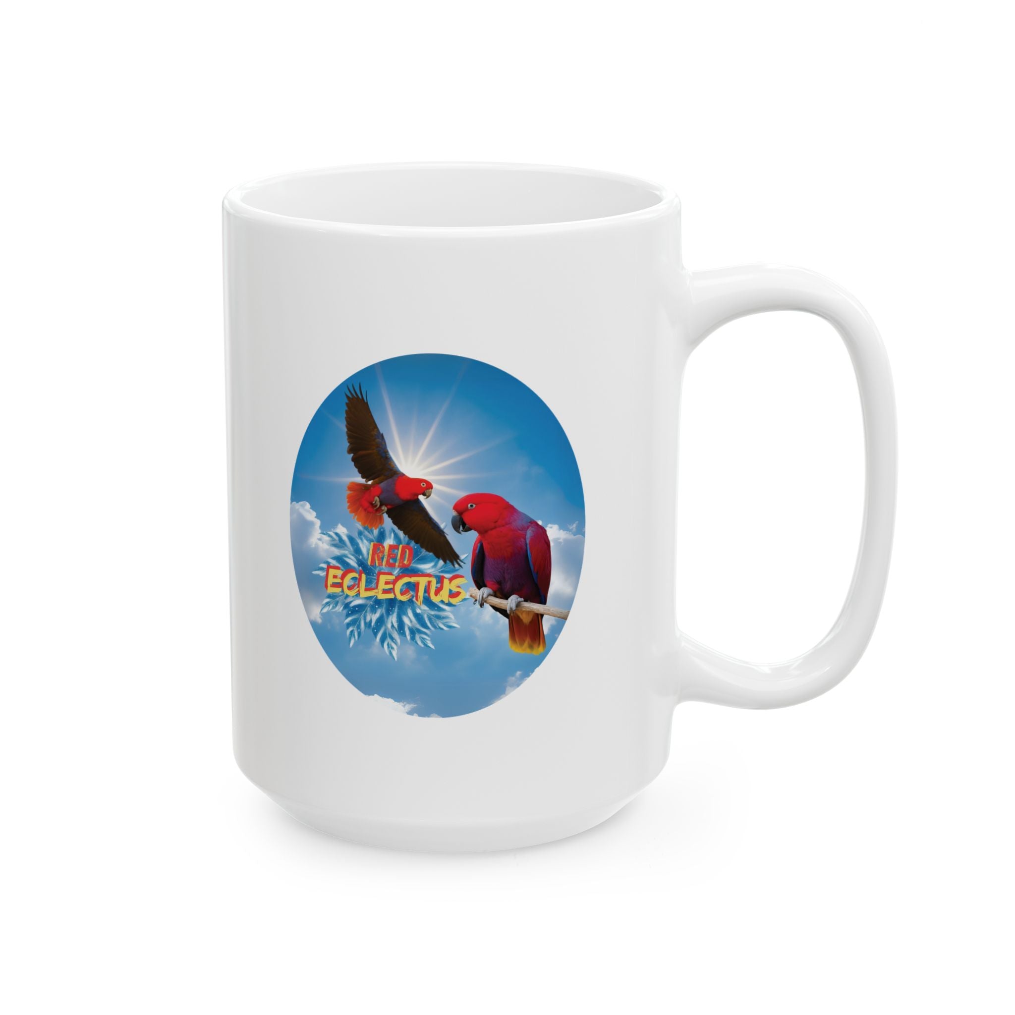 Exotic Red Eclectus Mug