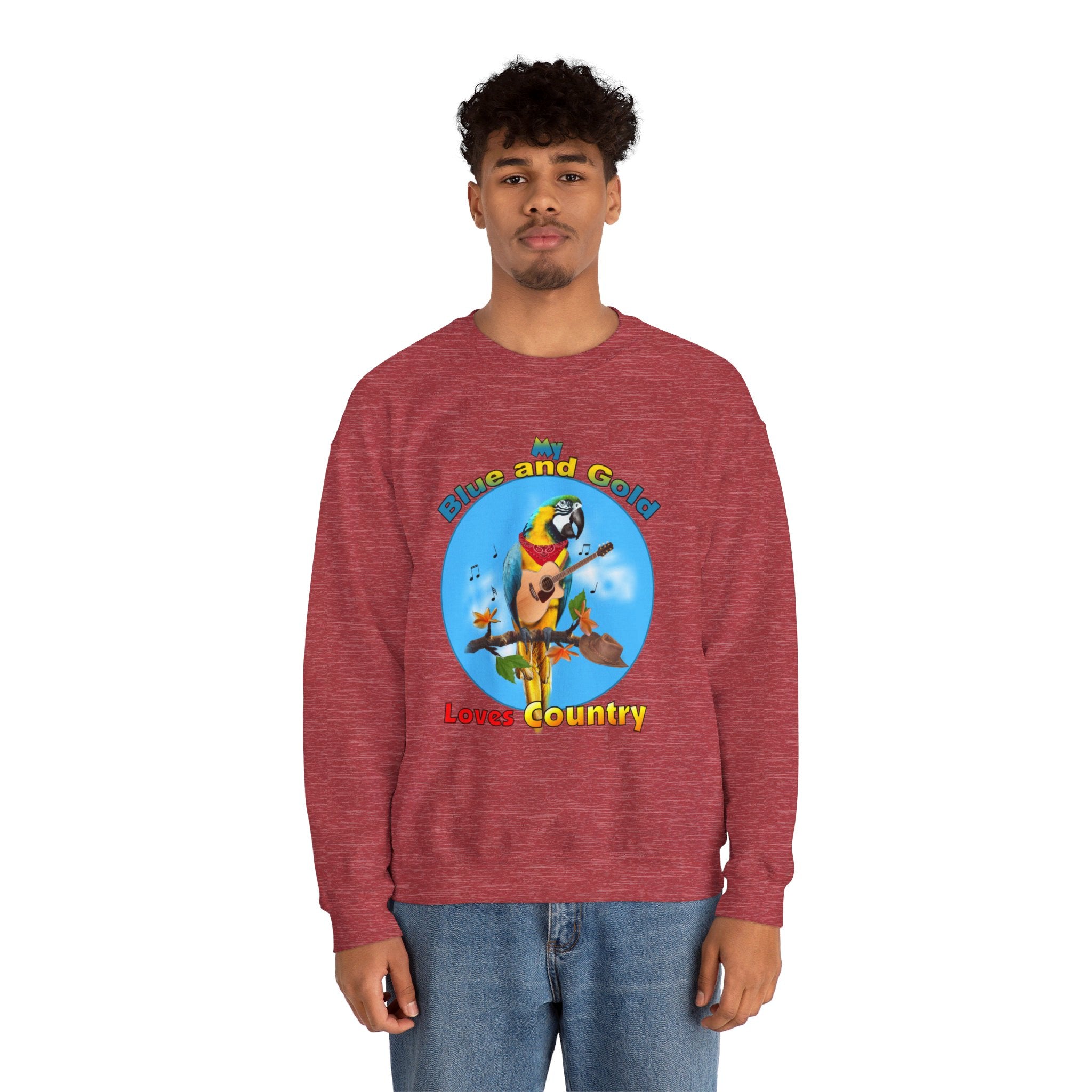 My Blue And Gold Loves Country Sweatshirt