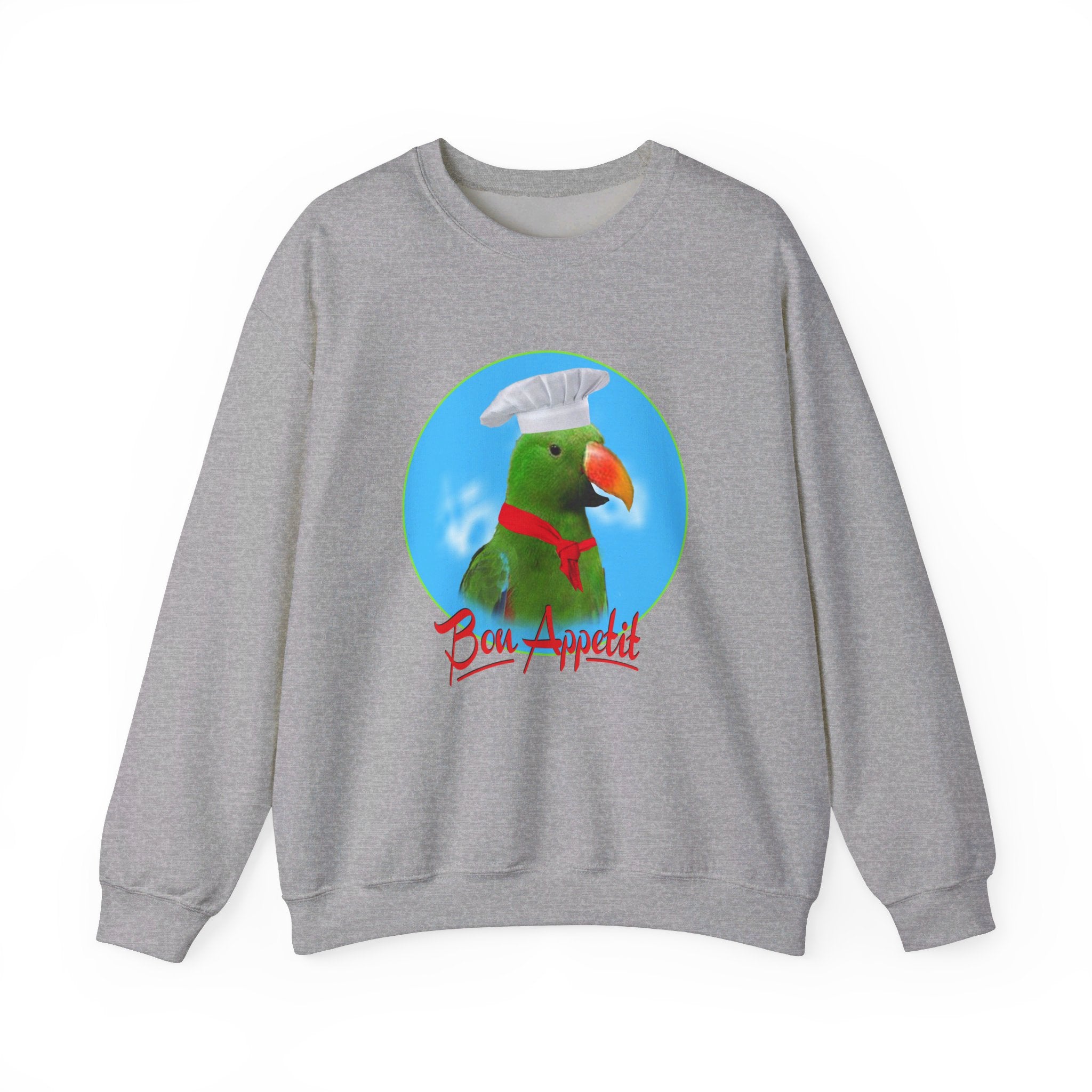 Bon Appetit Green Eclectus Sweatshirt