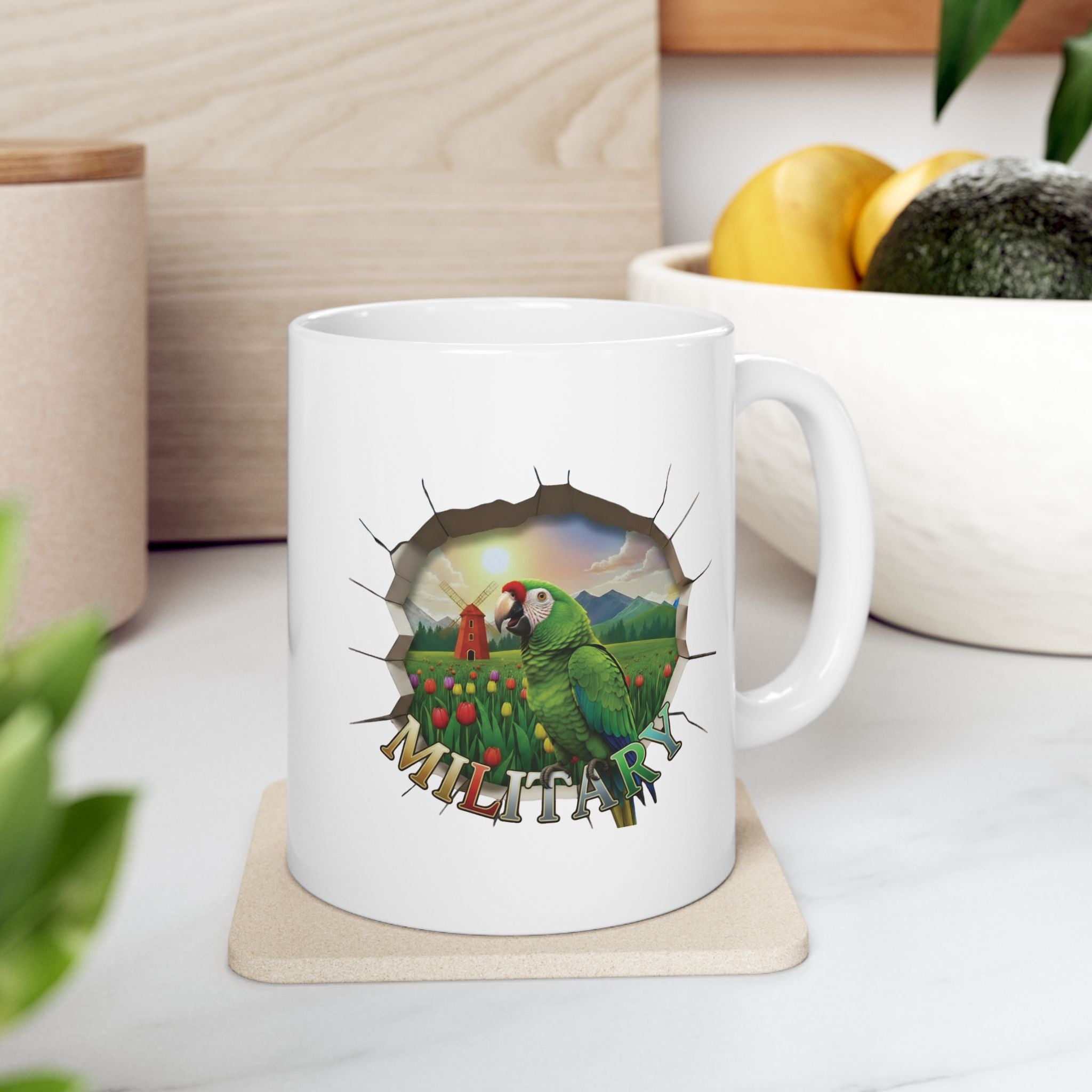 Military Macaw Breakthrough Mug