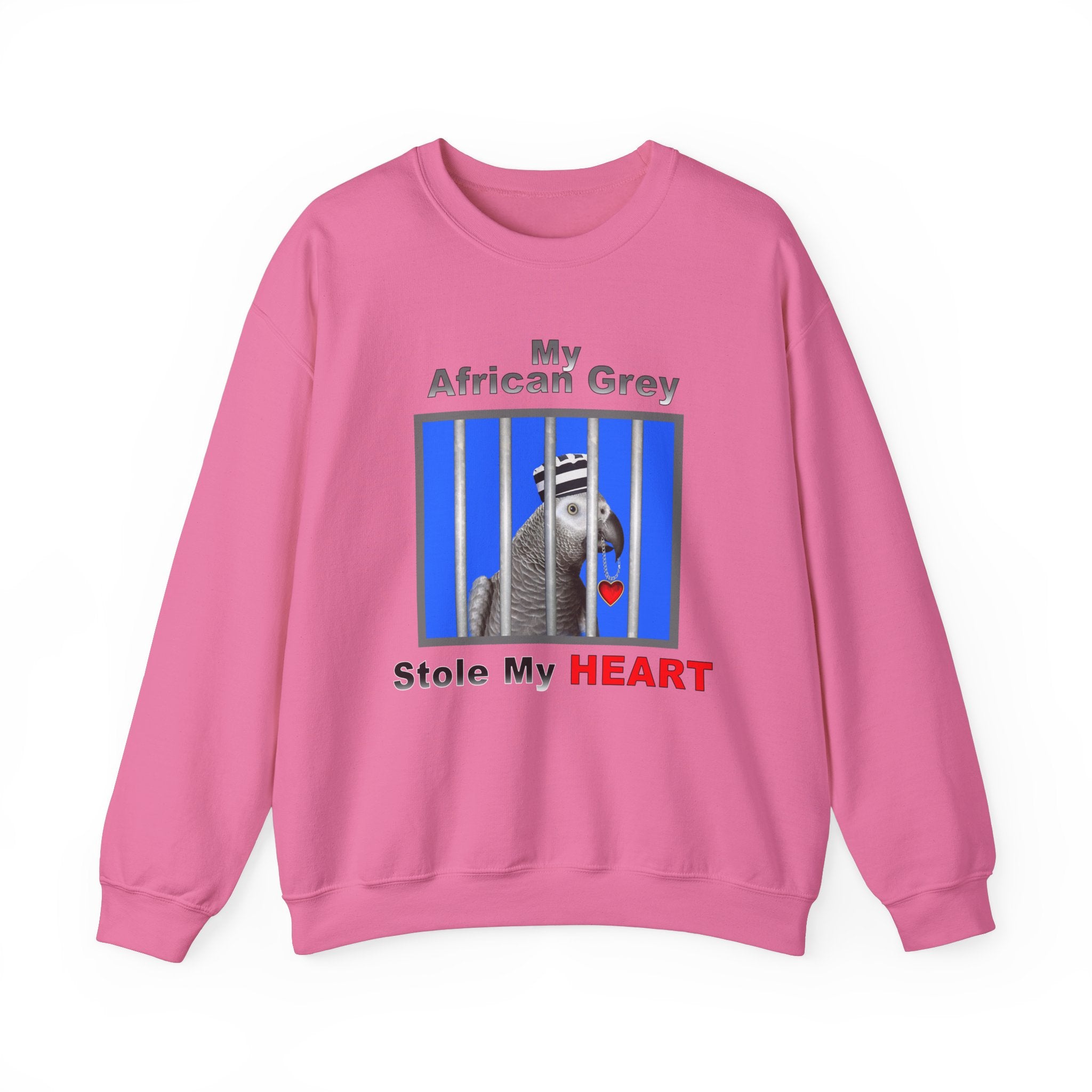 Stole My Heart African Grey Sweatshirt