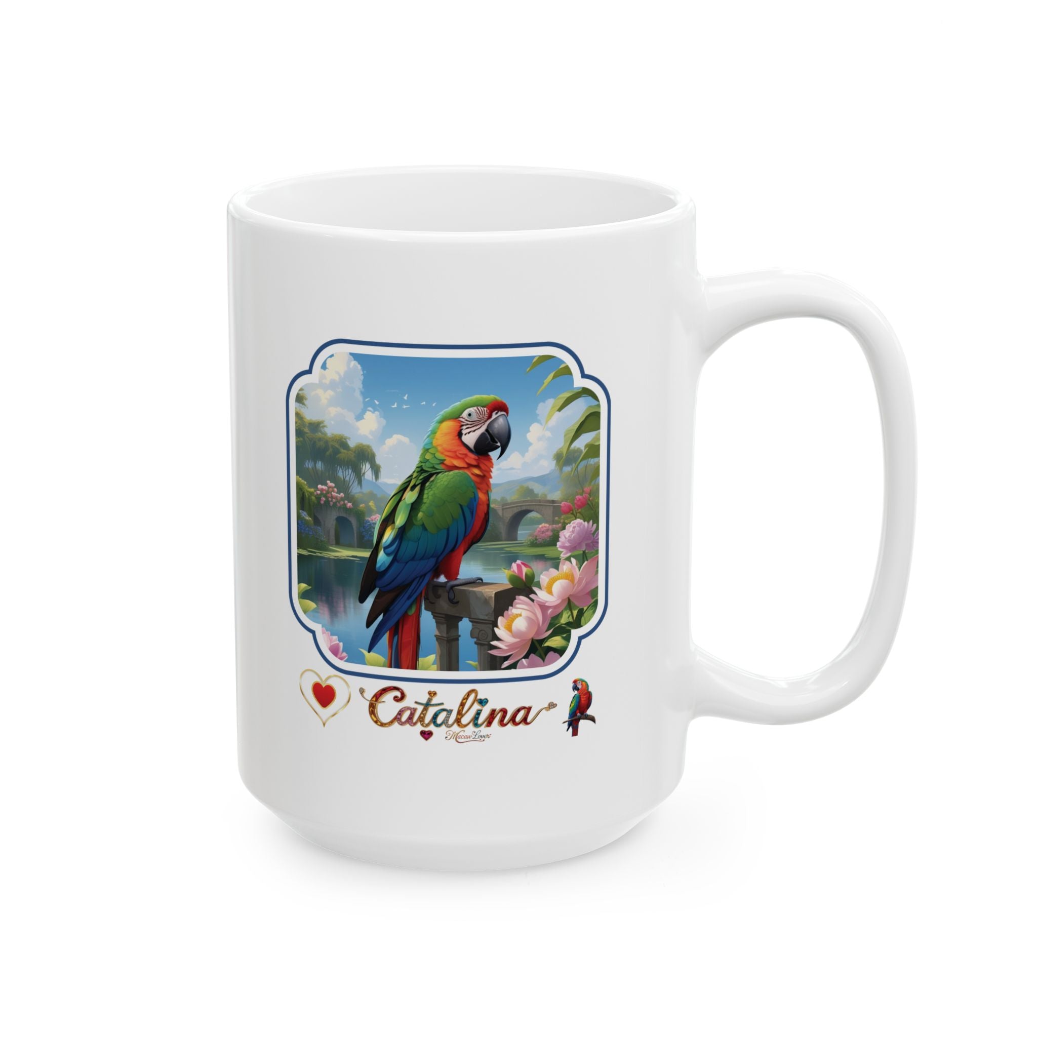 Catalina Macaw Lover Lake Mug
