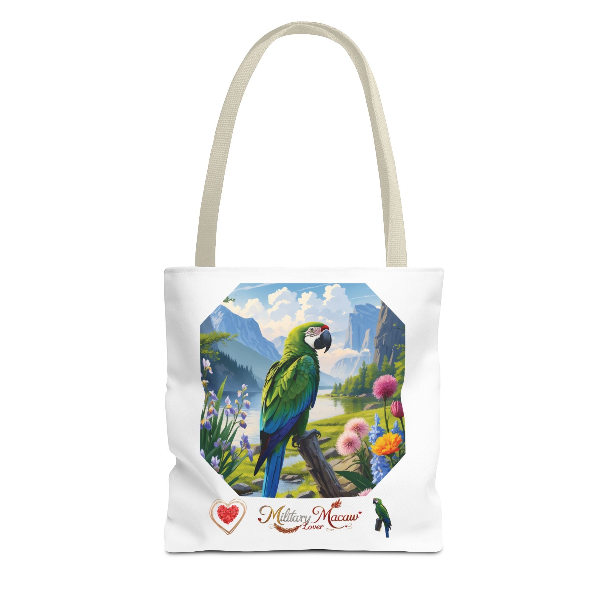 Military Macaw Lover Nature Tote Bag