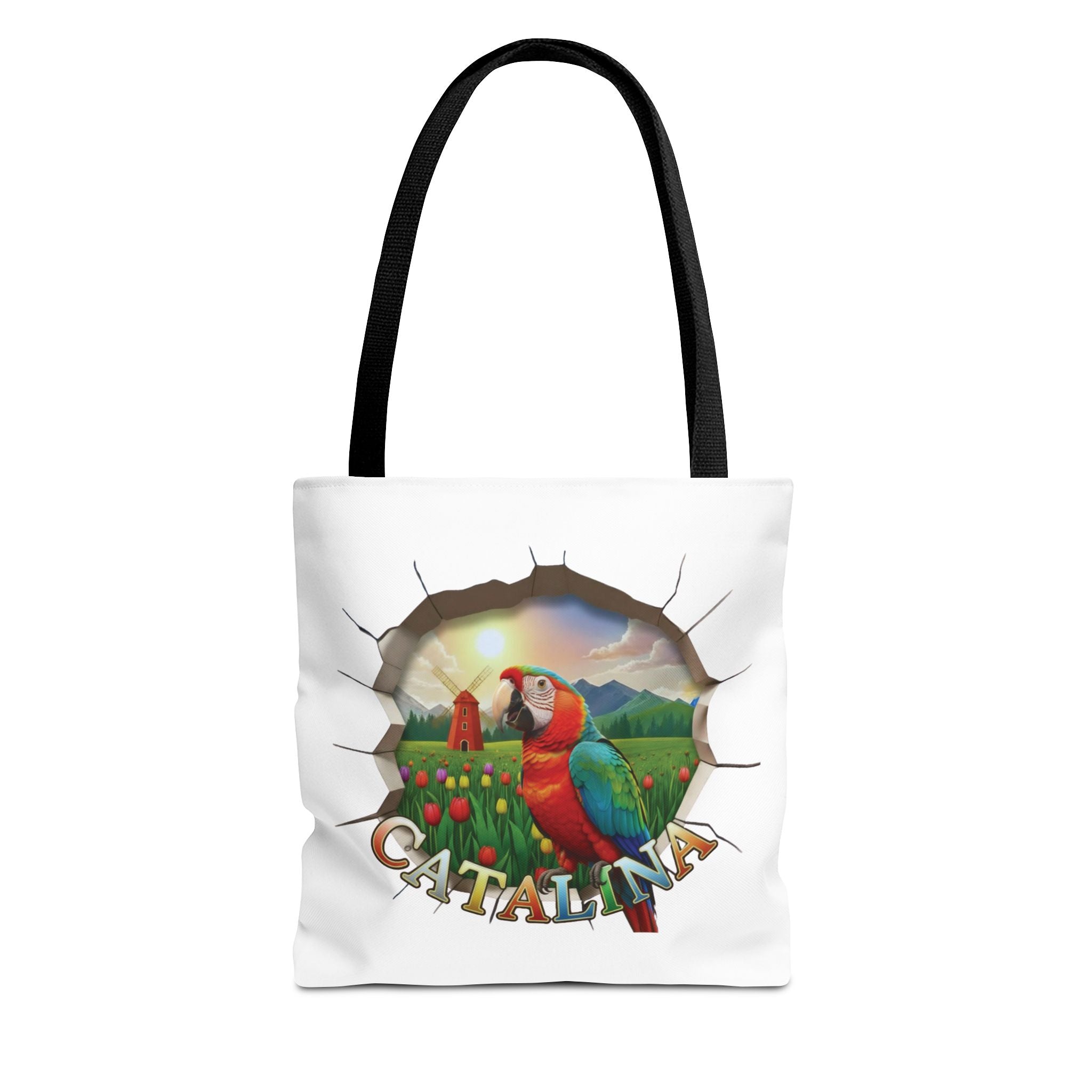 Catalina Parrot Art Tote Bag