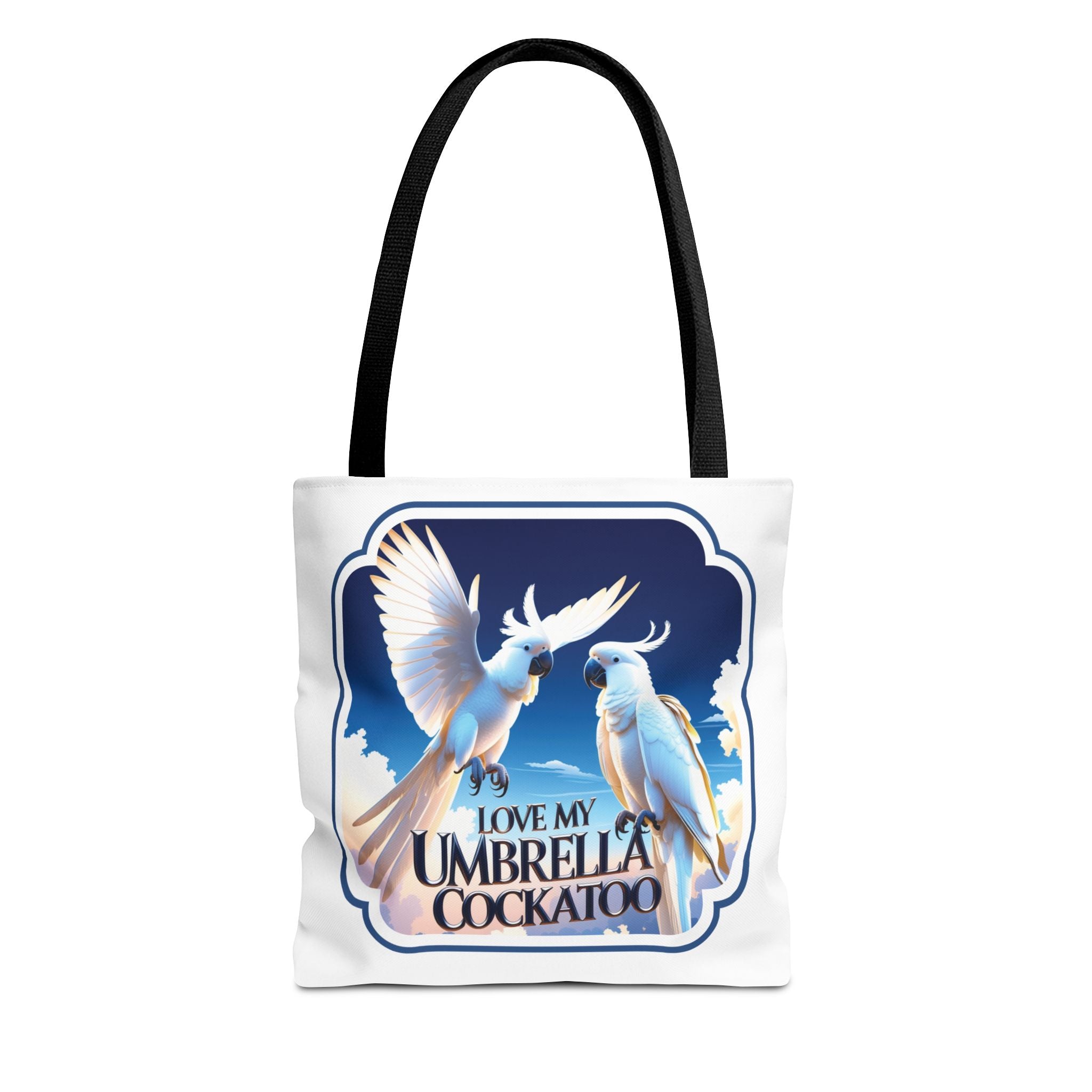 Love My Umbrella Cockatoo Tote Bag