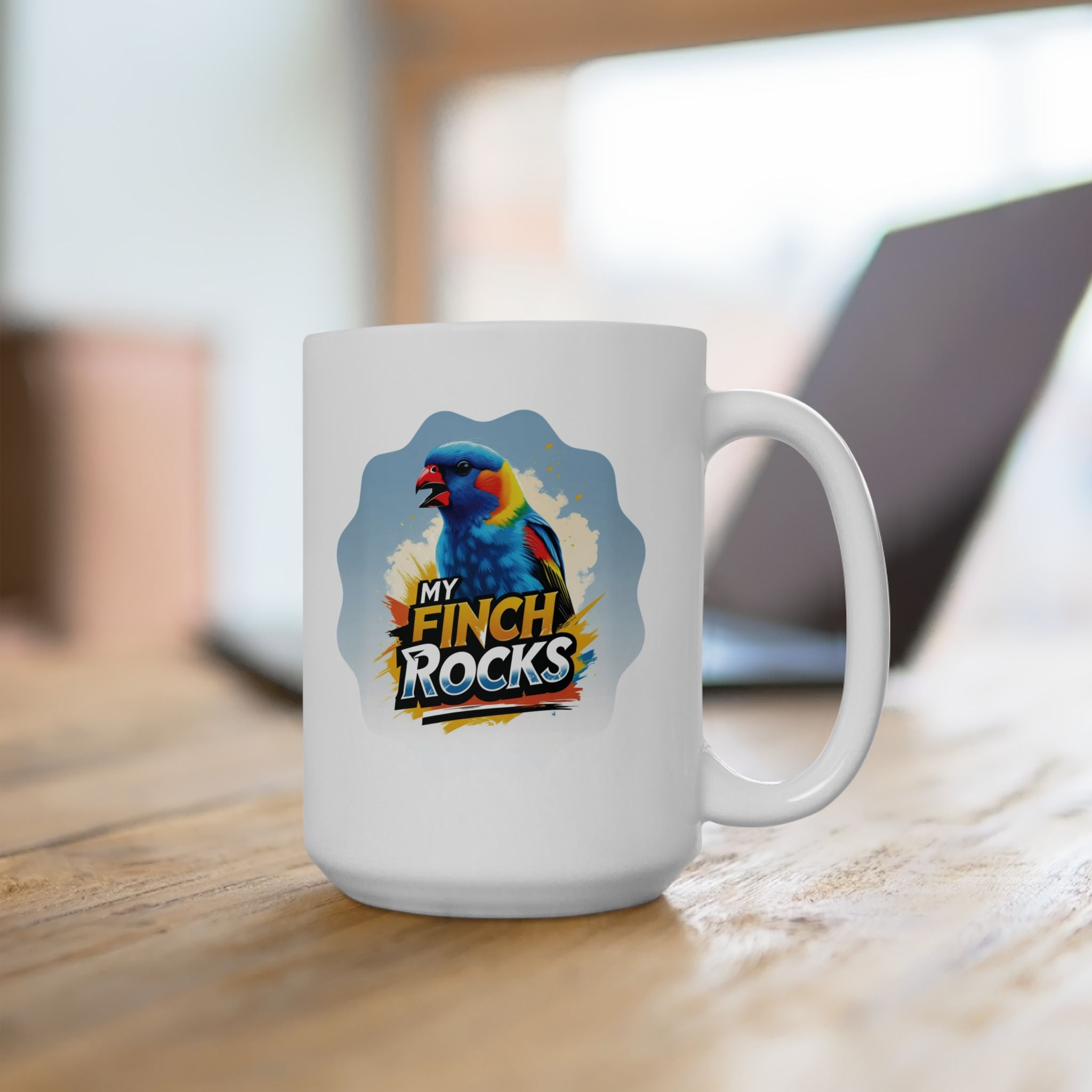 My Finch Rocks Mug