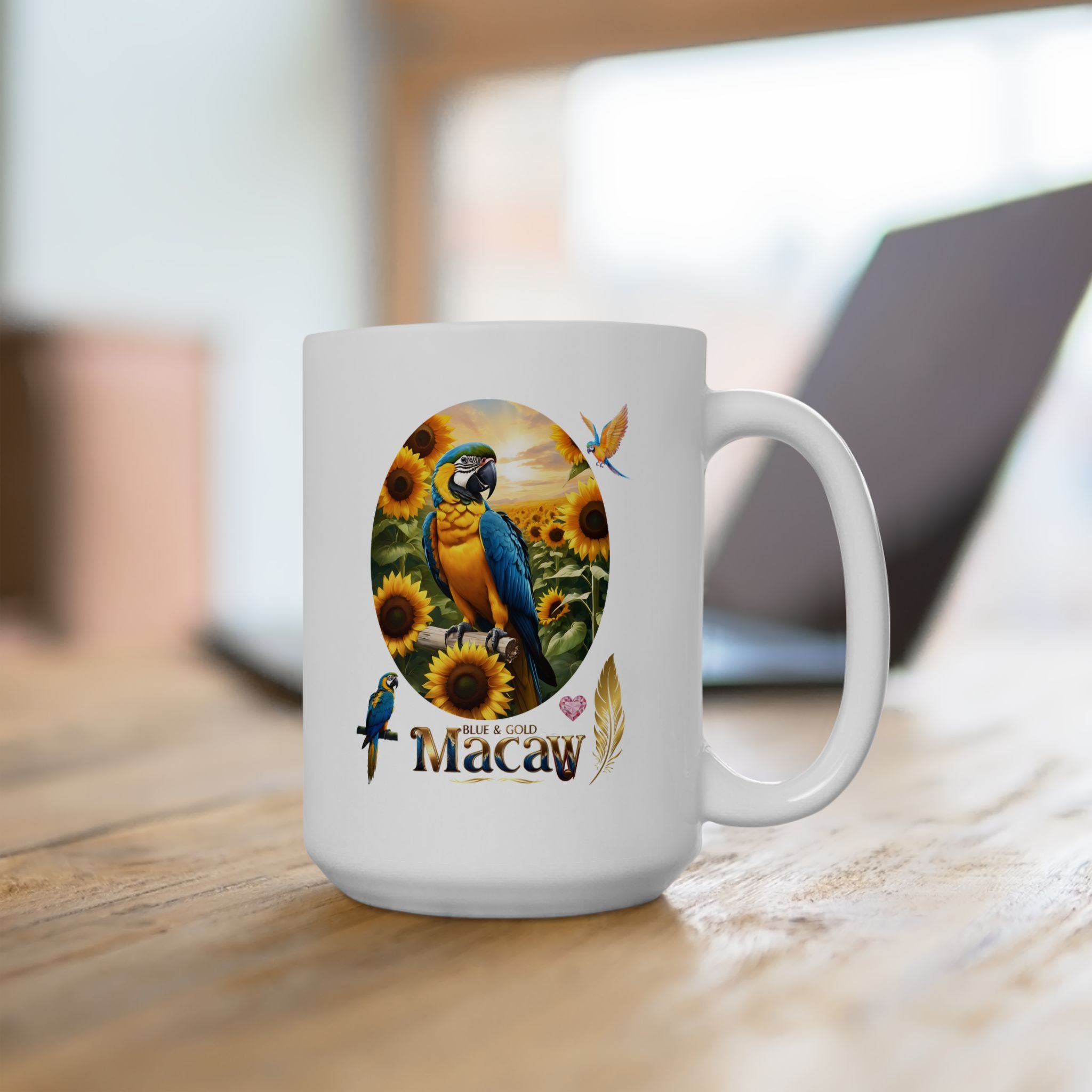 Blue & Gold Macaw Mug