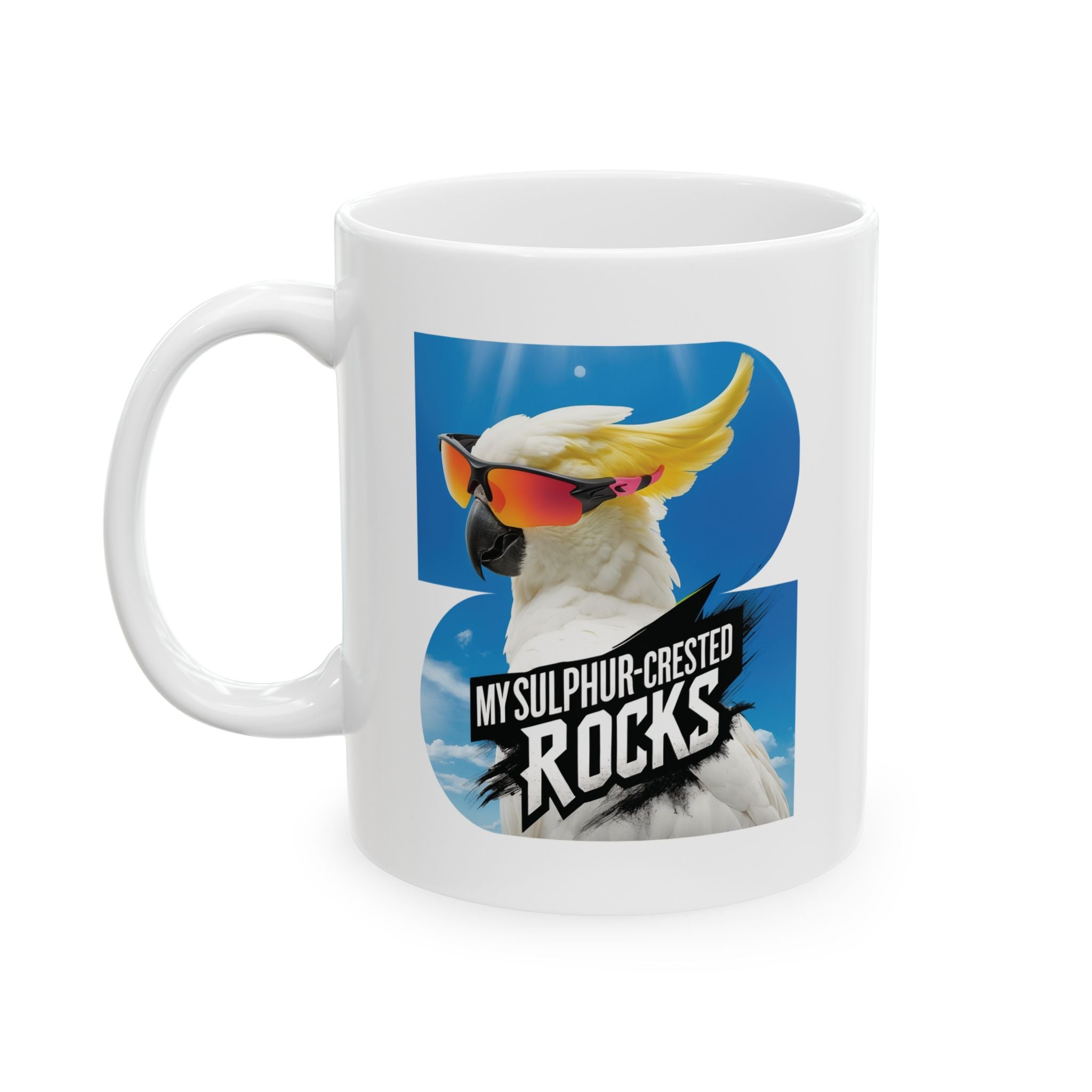 Sulphur-Crested Rocks Sunglasses Mug