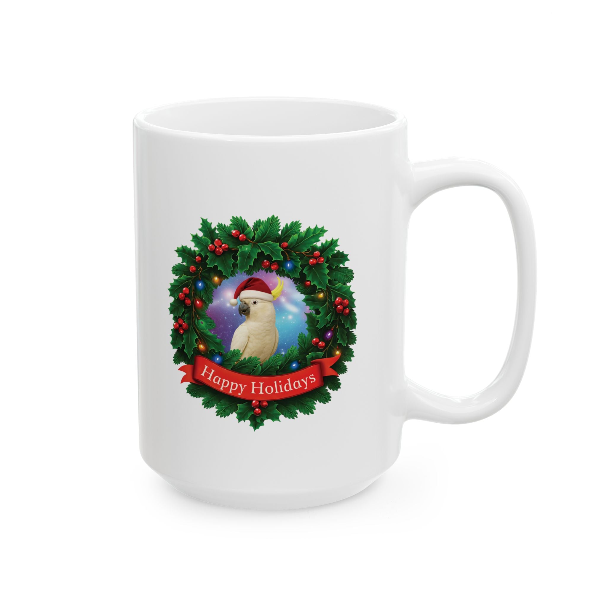 Happy Holidays Sulphur-Crested Mug