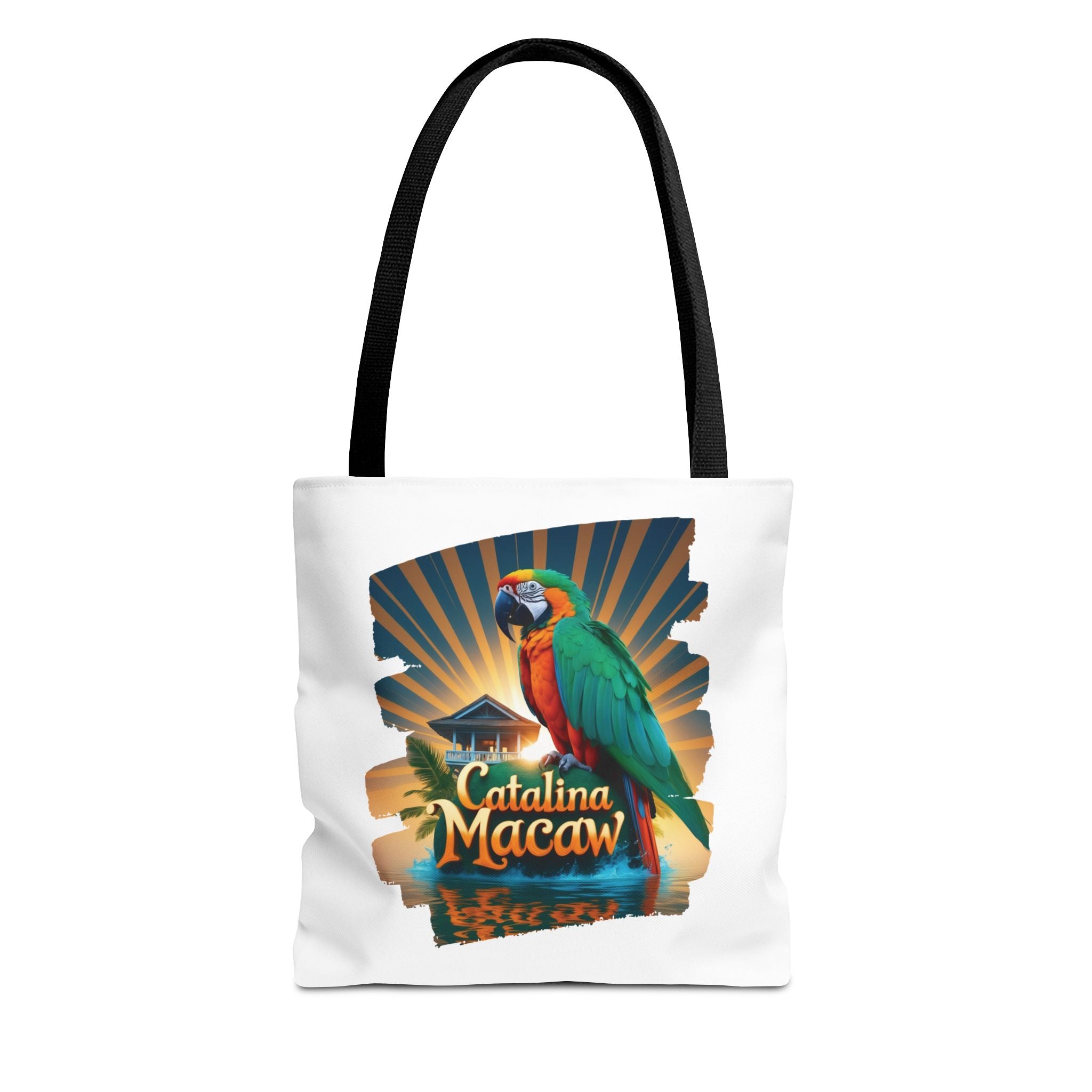 Catalina Macaw Sunburst Tote Bag