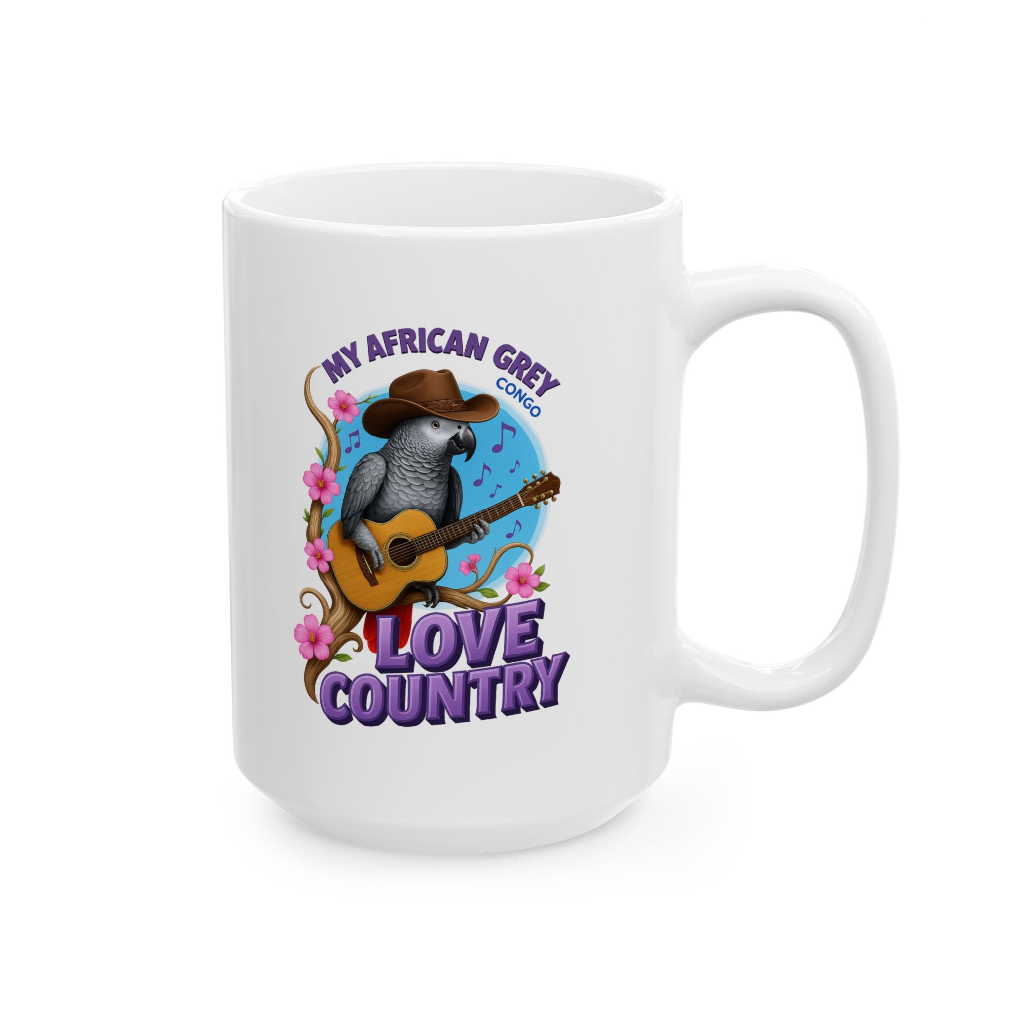 African Grey Congo Mug