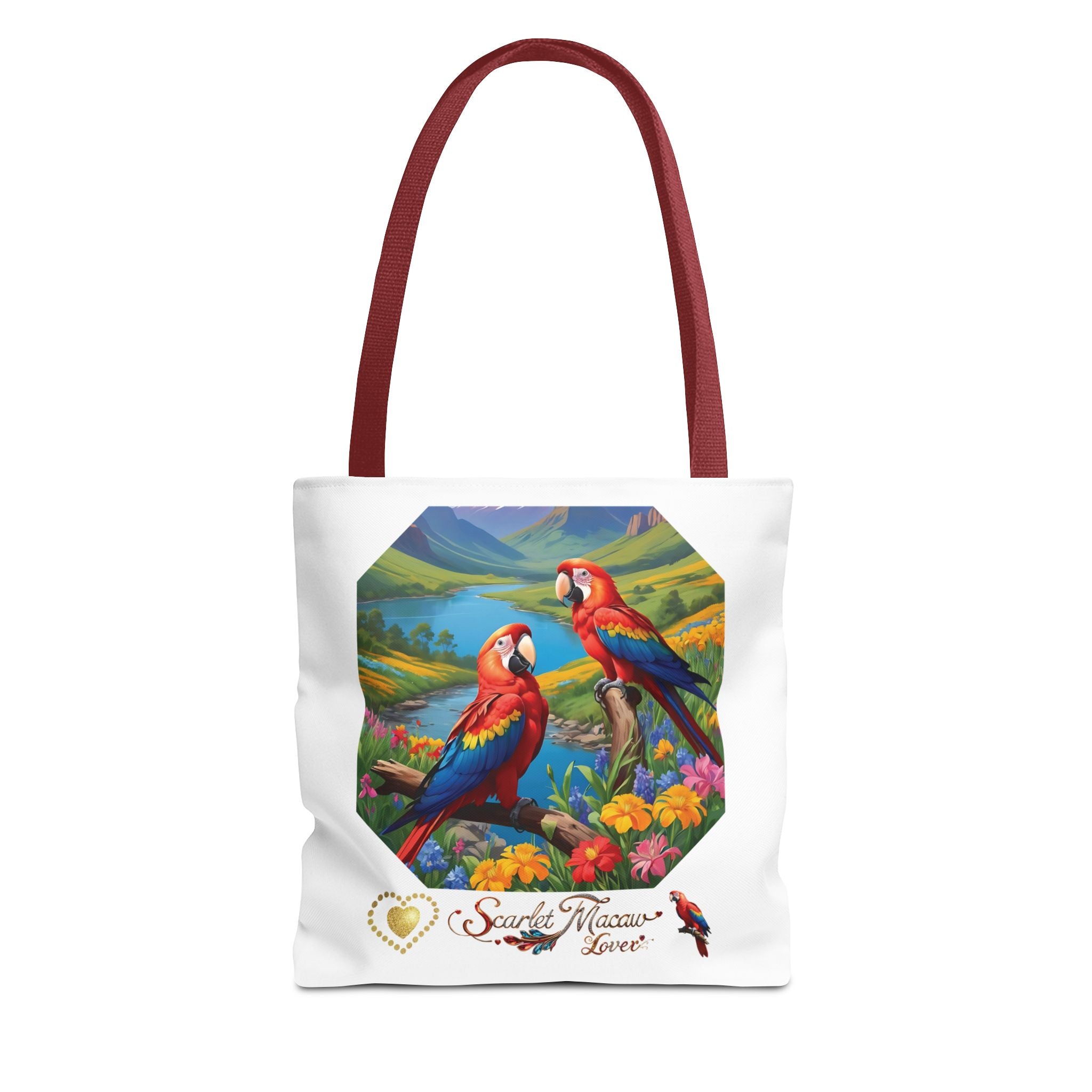 Scarlet Macaw Lover Tote Bag